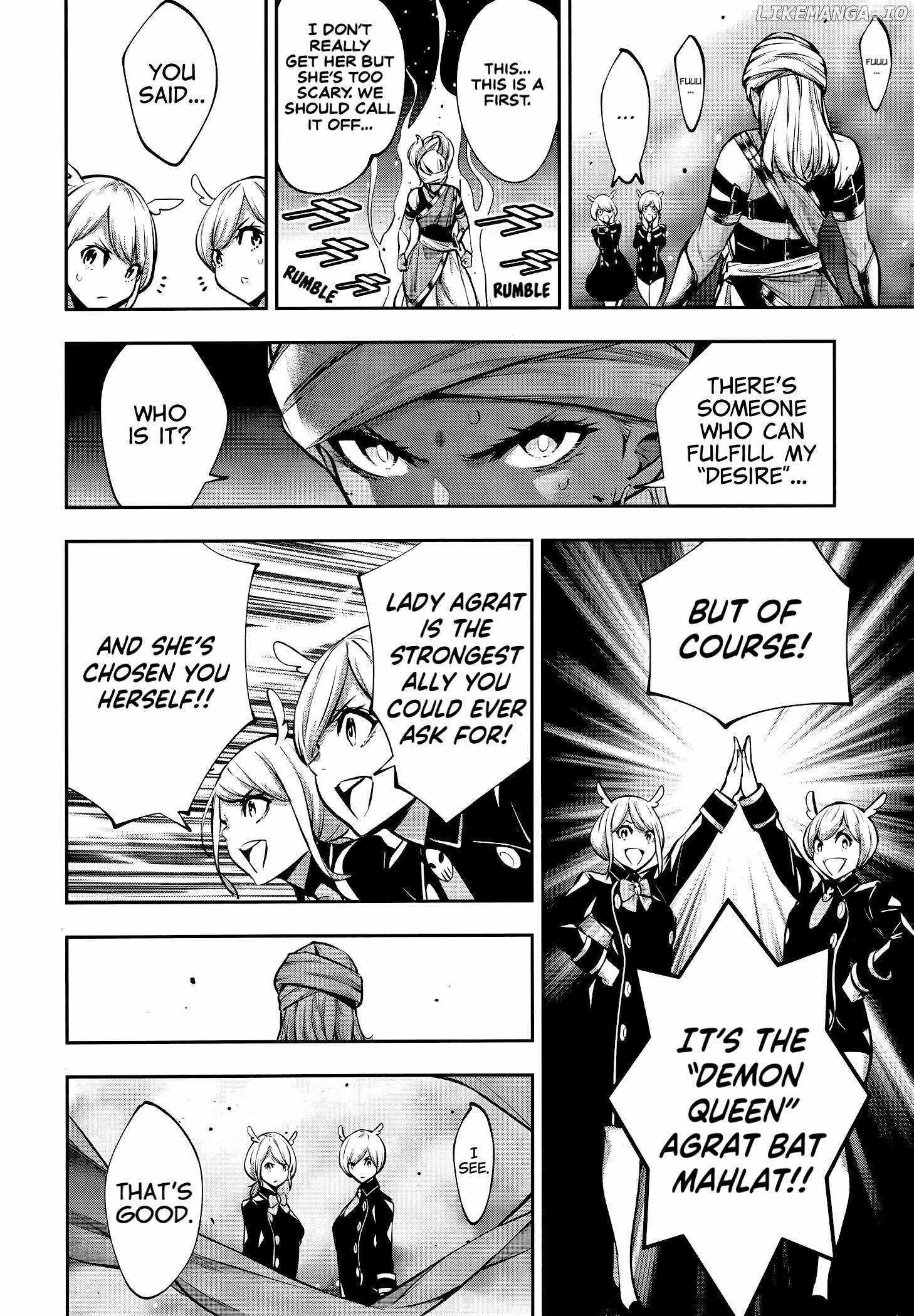 Majo Taisen: 32-nin no Isai no Majo wa Koroshiau Chapter 54 page 22 - 