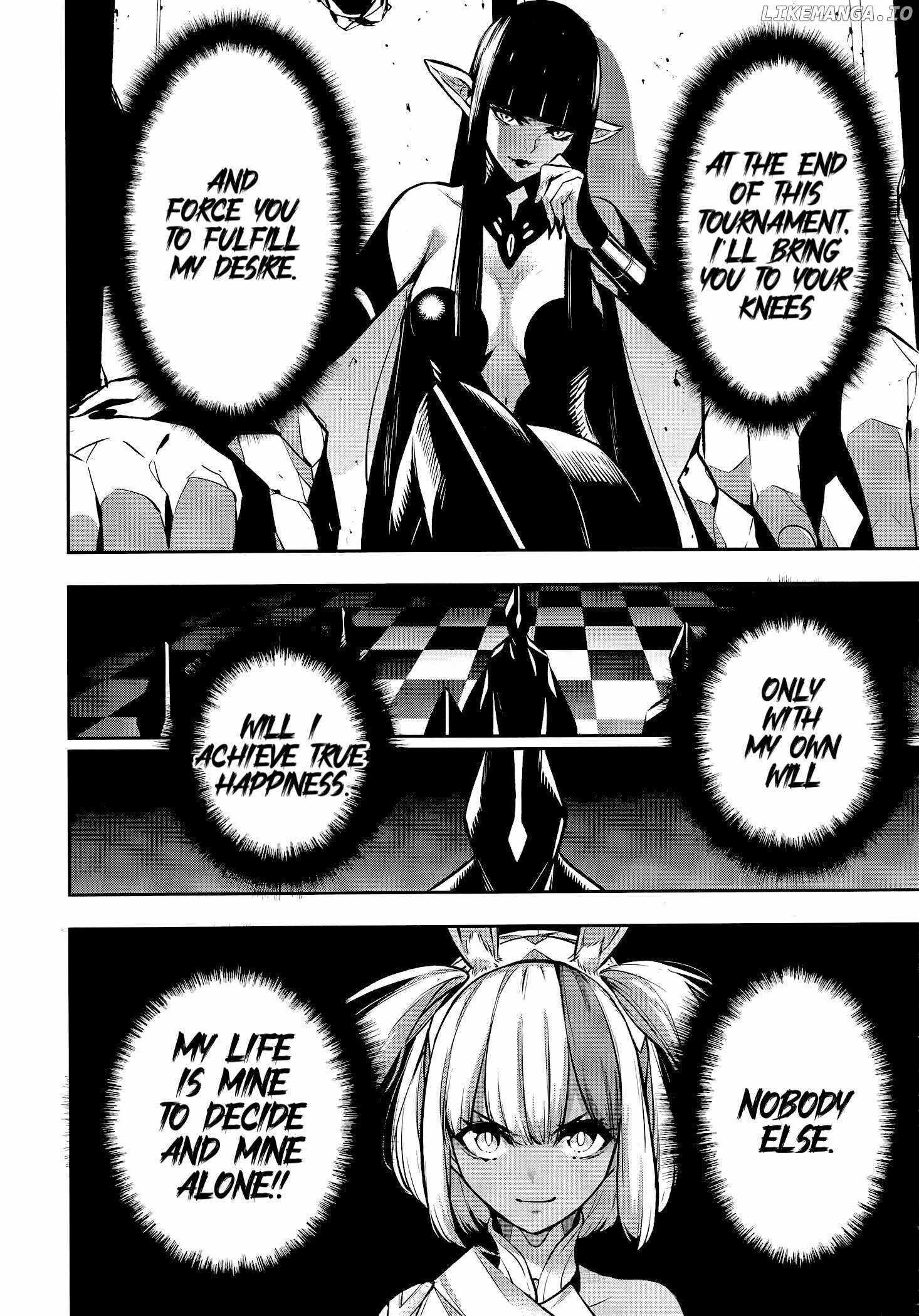 Majo Taisen: 32-nin no Isai no Majo wa Koroshiau Chapter 54 page 24 - 