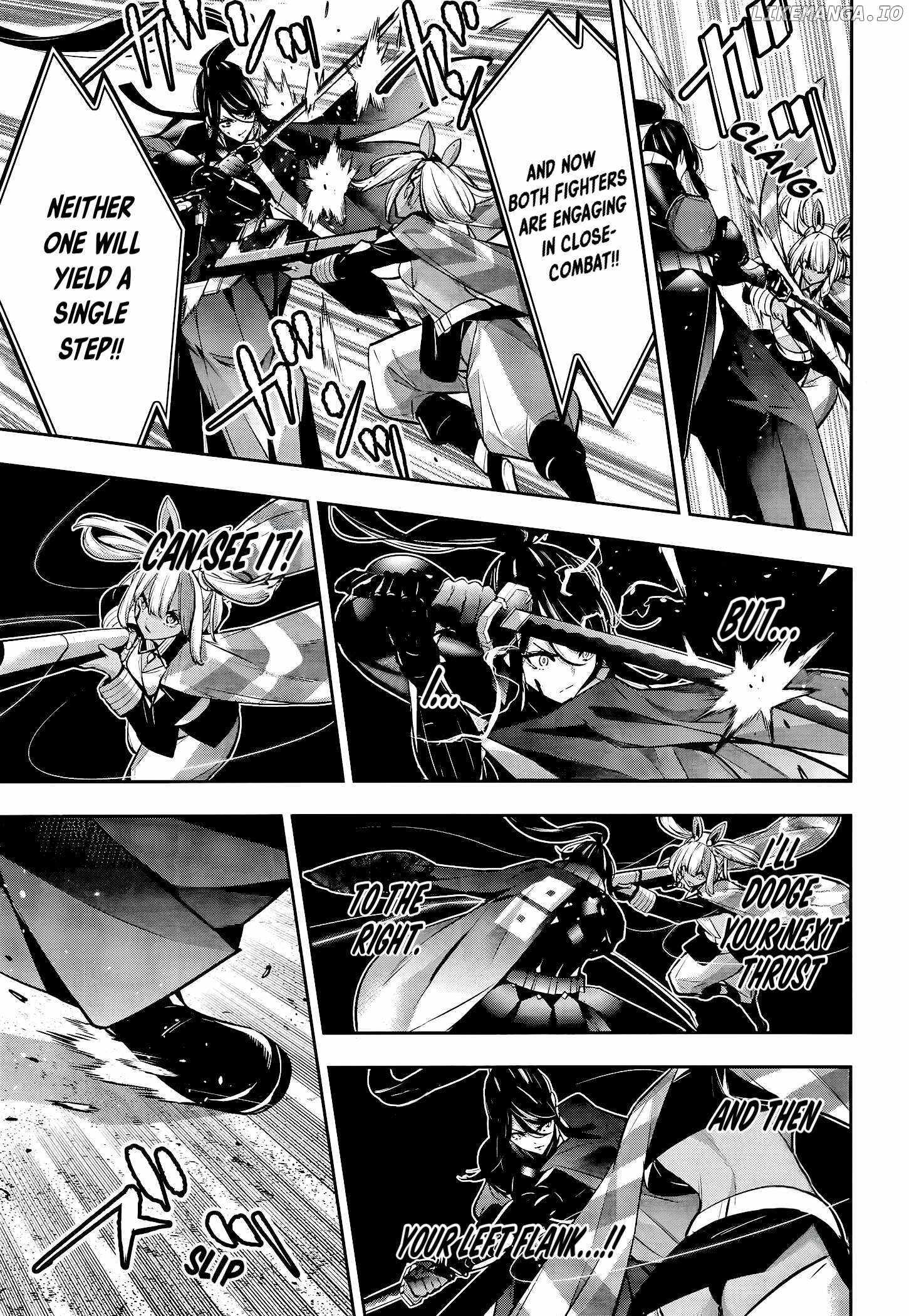 Majo Taisen: 32-nin no Isai no Majo wa Koroshiau Chapter 54 page 31 - 