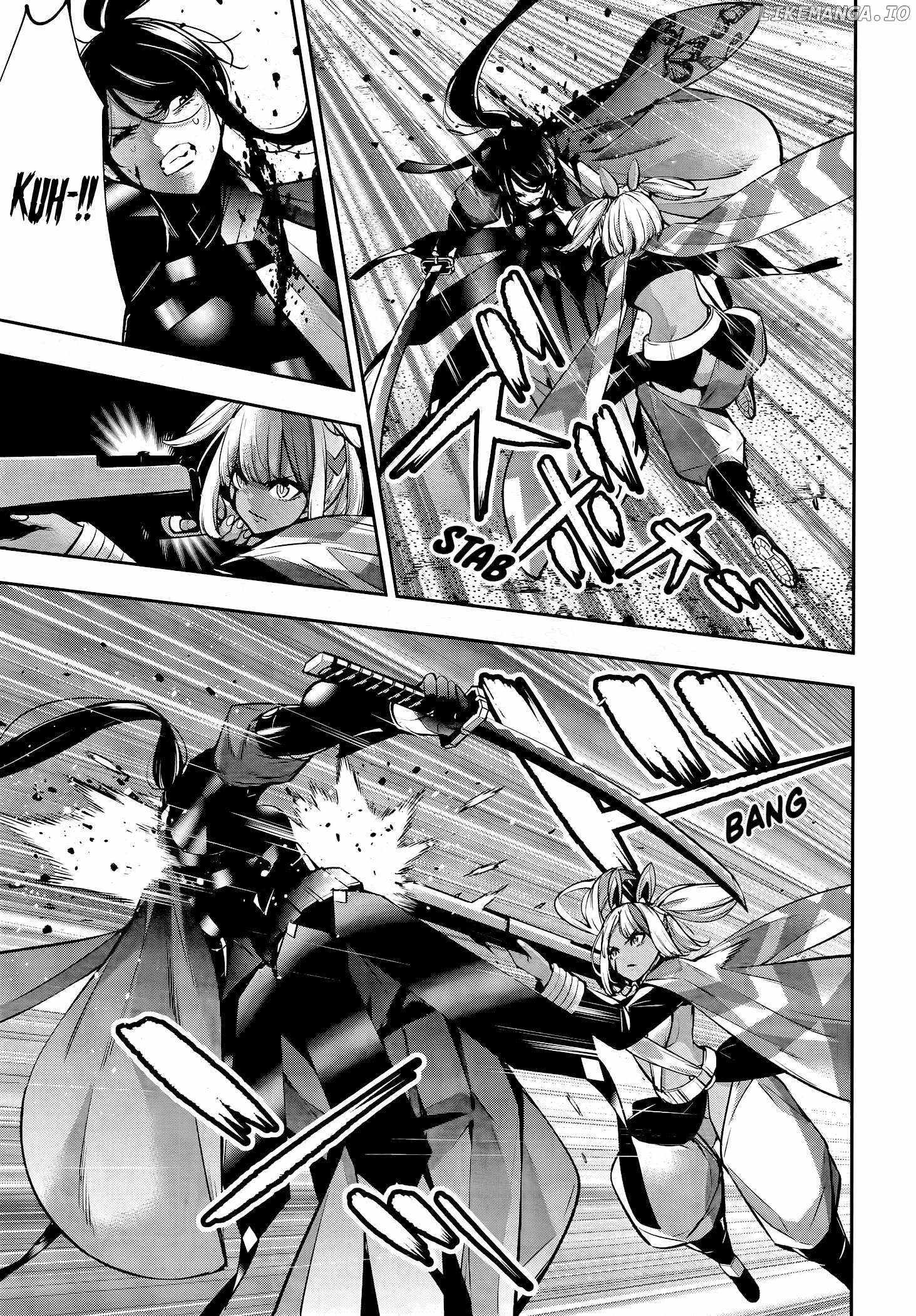 Majo Taisen: 32-nin no Isai no Majo wa Koroshiau Chapter 54 page 33 - 