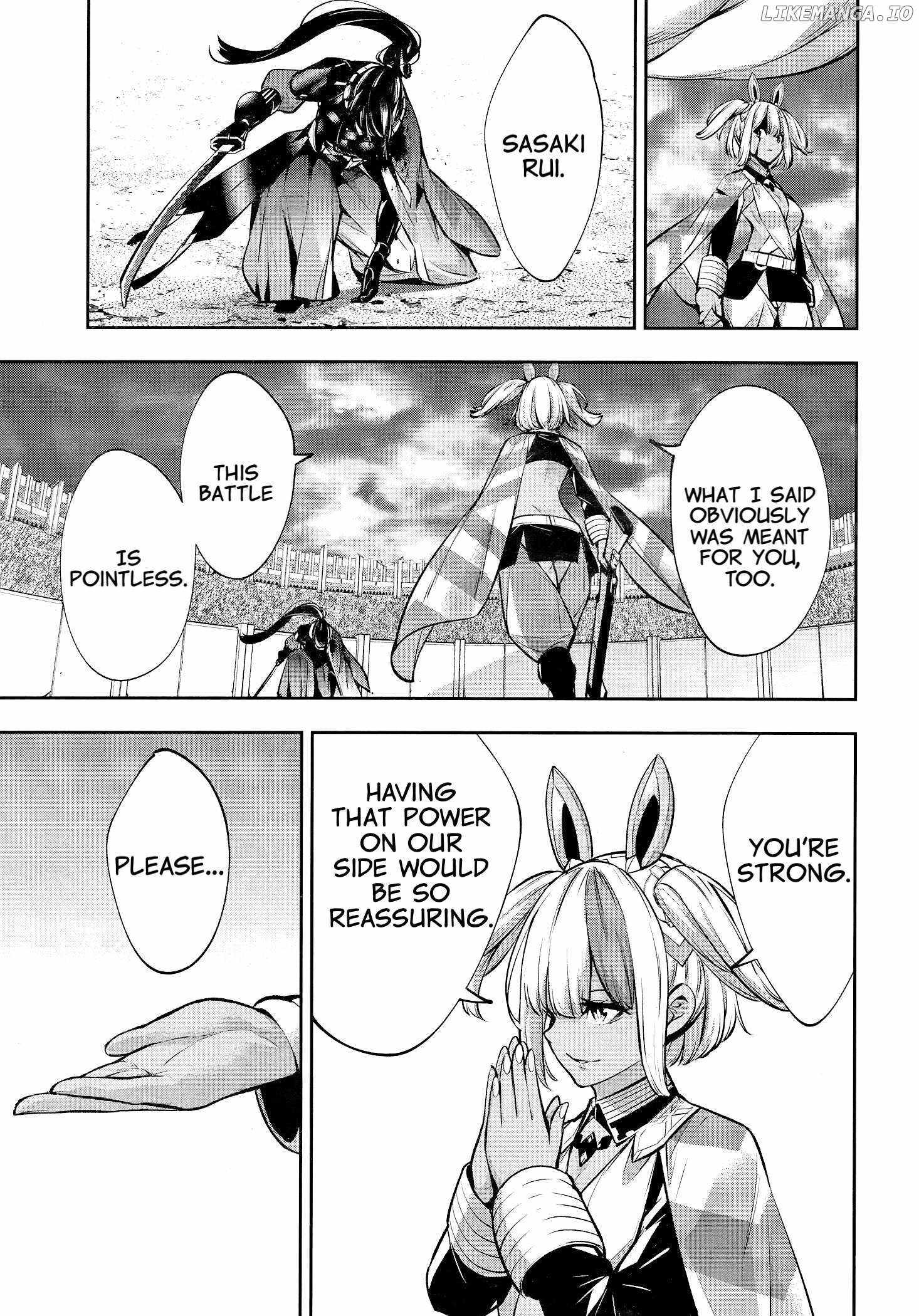 Majo Taisen: 32-nin no Isai no Majo wa Koroshiau Chapter 54 page 39 - 