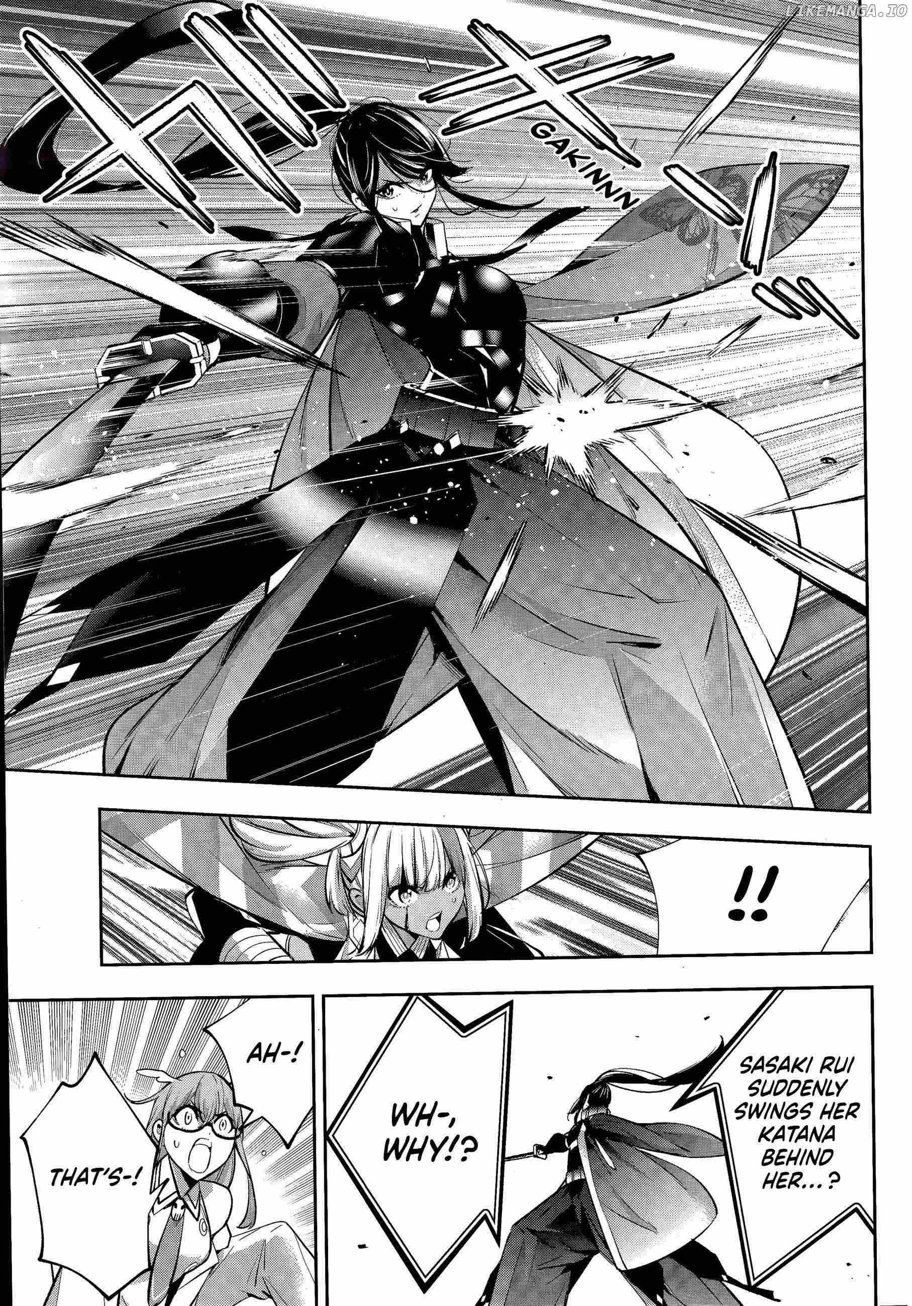 Majo Taisen: 32-nin no Isai no Majo wa Koroshiau Chapter 55 page 12 - 