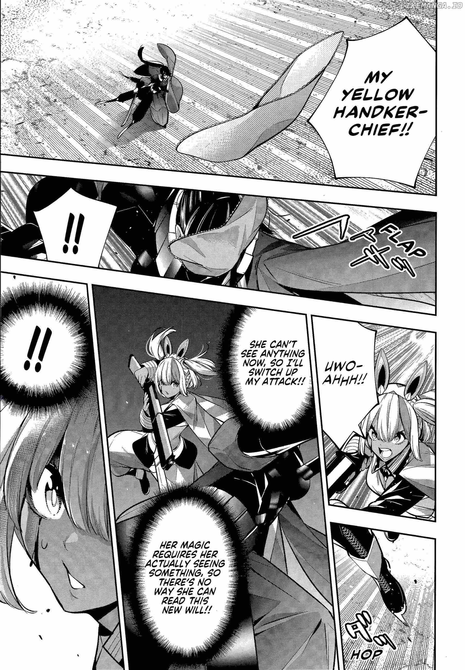 Majo Taisen: 32-nin no Isai no Majo wa Koroshiau Chapter 55 page 16 - 