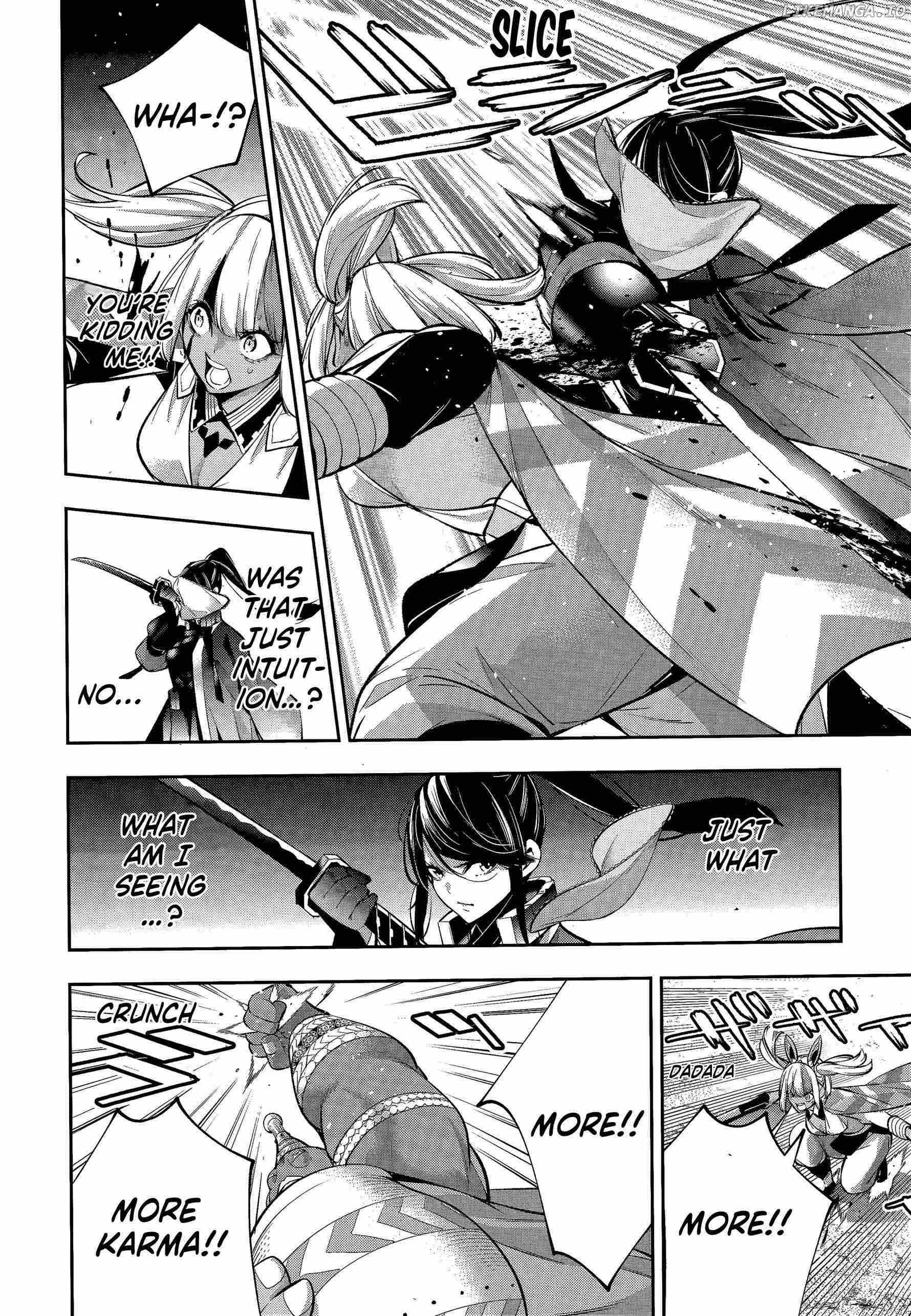 Majo Taisen: 32-nin no Isai no Majo wa Koroshiau Chapter 55 page 17 - 