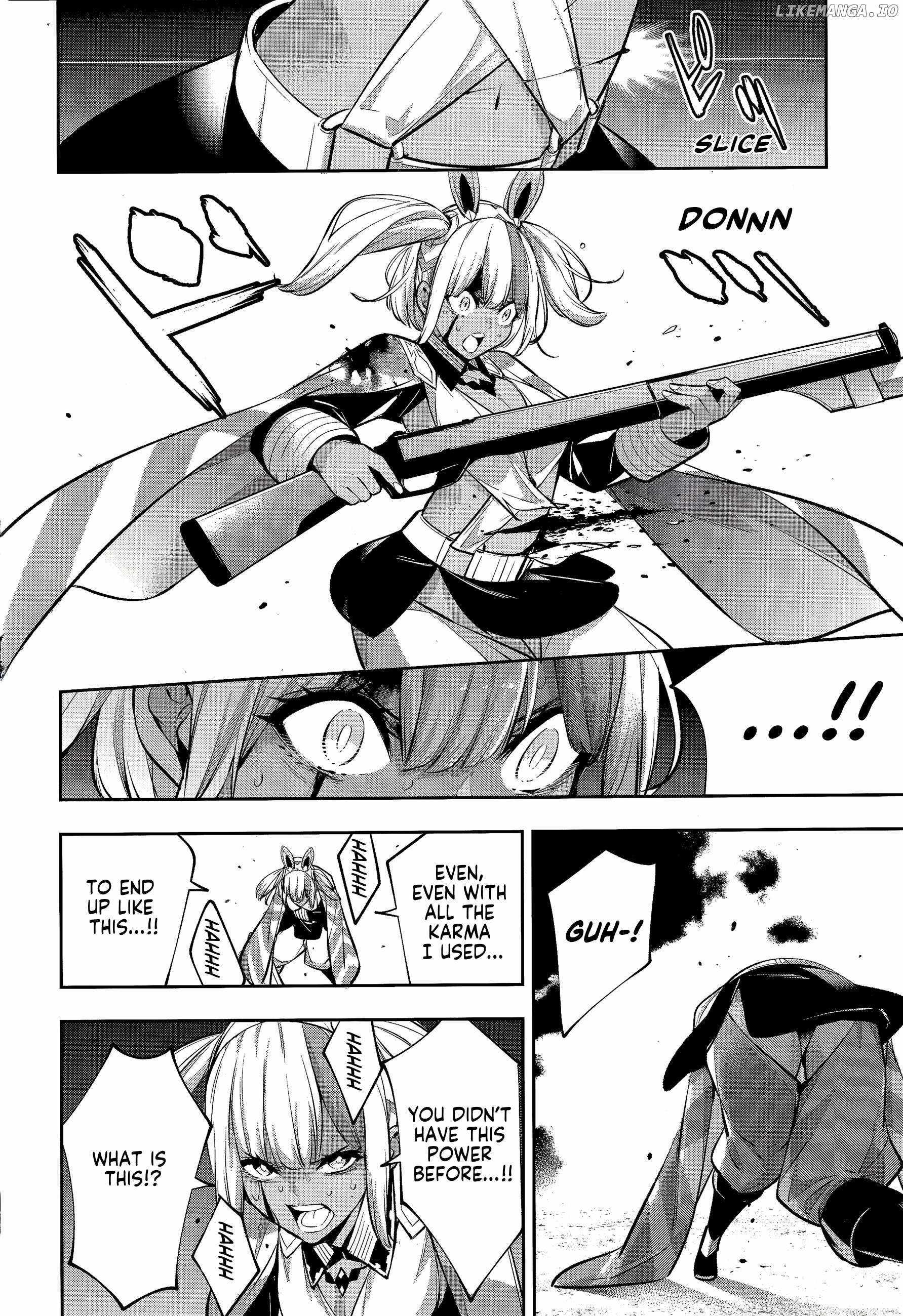 Majo Taisen: 32-nin no Isai no Majo wa Koroshiau Chapter 55 page 21 - 