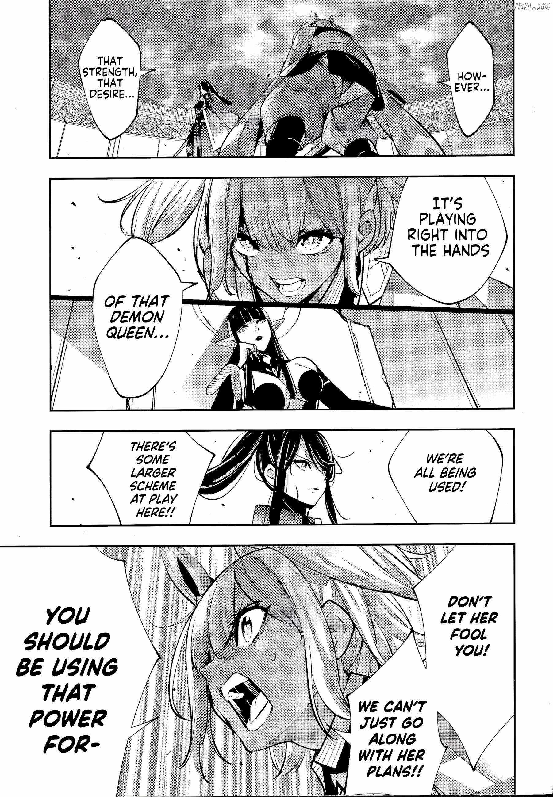 Majo Taisen: 32-nin no Isai no Majo wa Koroshiau Chapter 55 page 24 - 