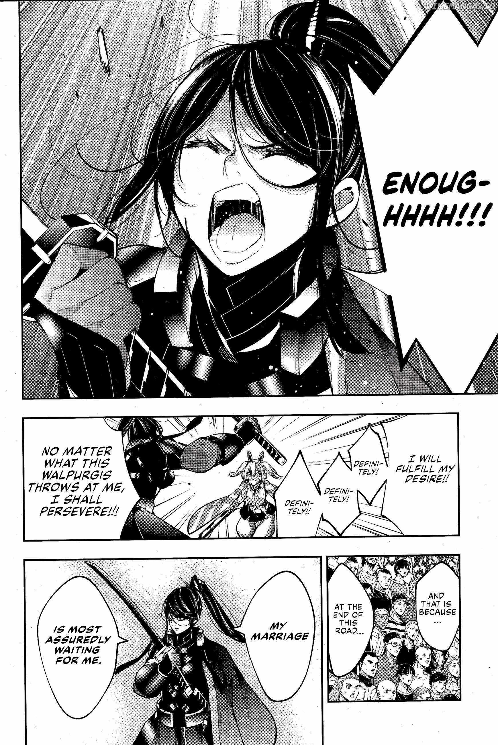 Majo Taisen: 32-nin no Isai no Majo wa Koroshiau Chapter 55 page 25 - 