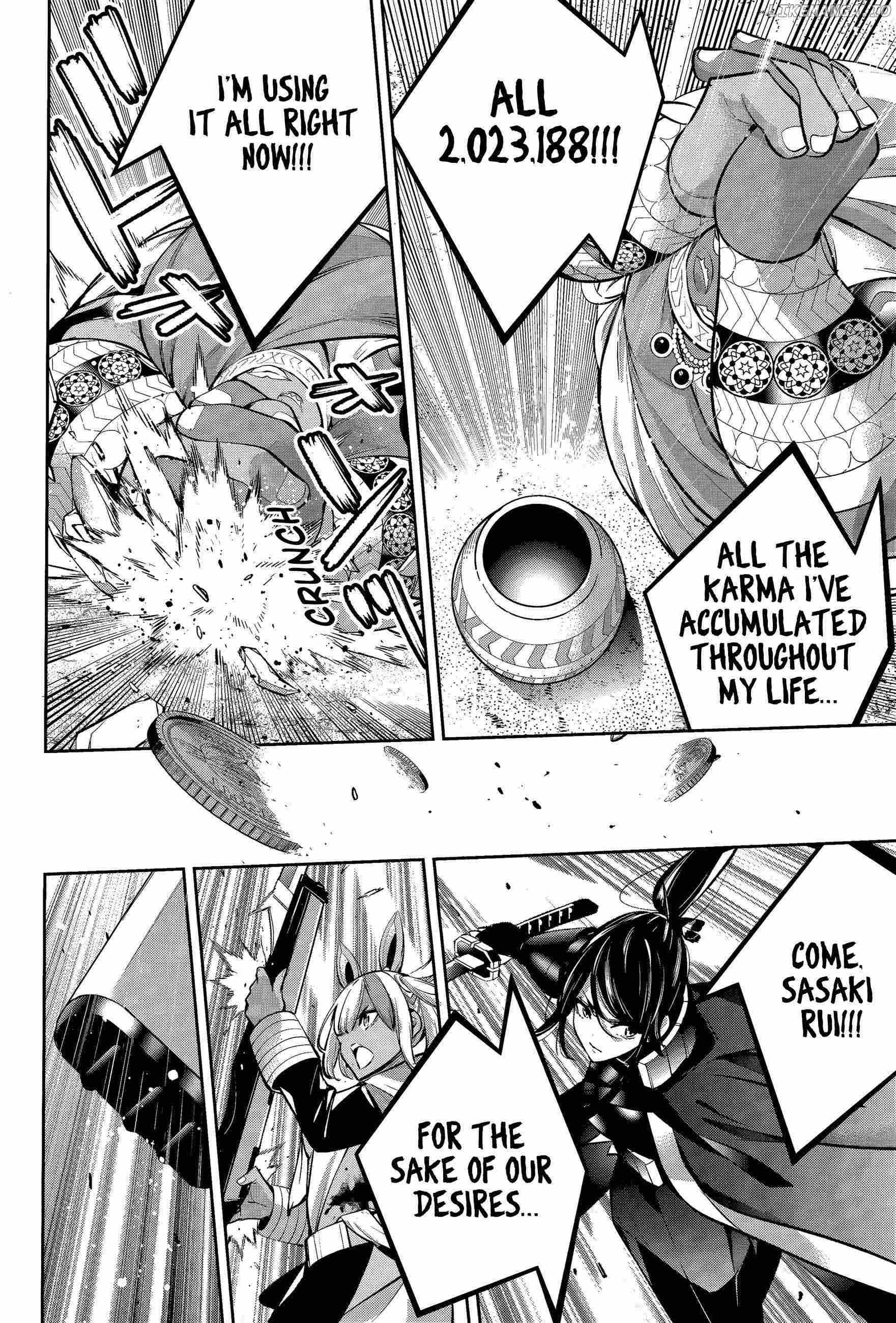 Majo Taisen: 32-nin no Isai no Majo wa Koroshiau Chapter 55 page 27 - 
