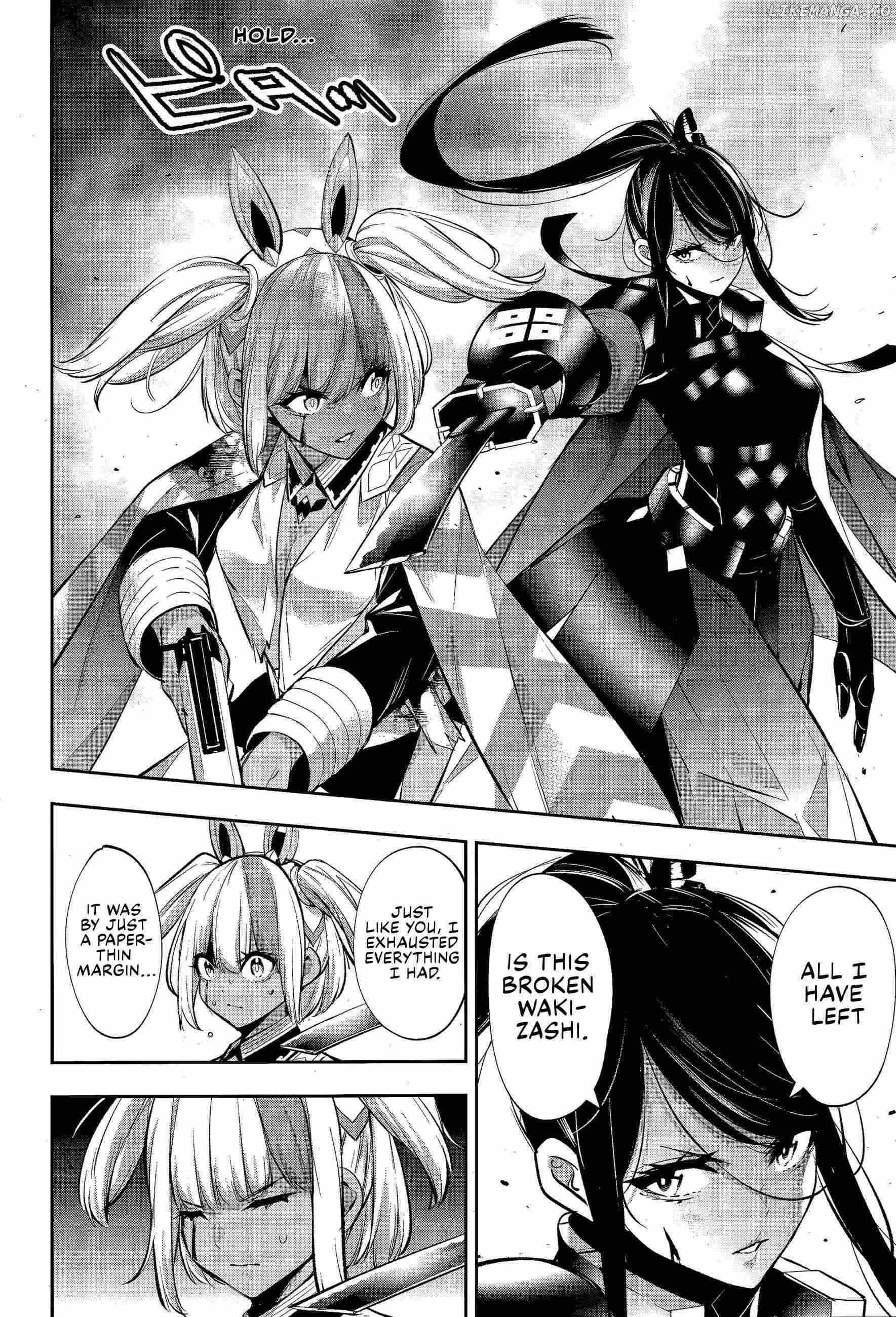 Majo Taisen: 32-nin no Isai no Majo wa Koroshiau Chapter 55 page 35 - 