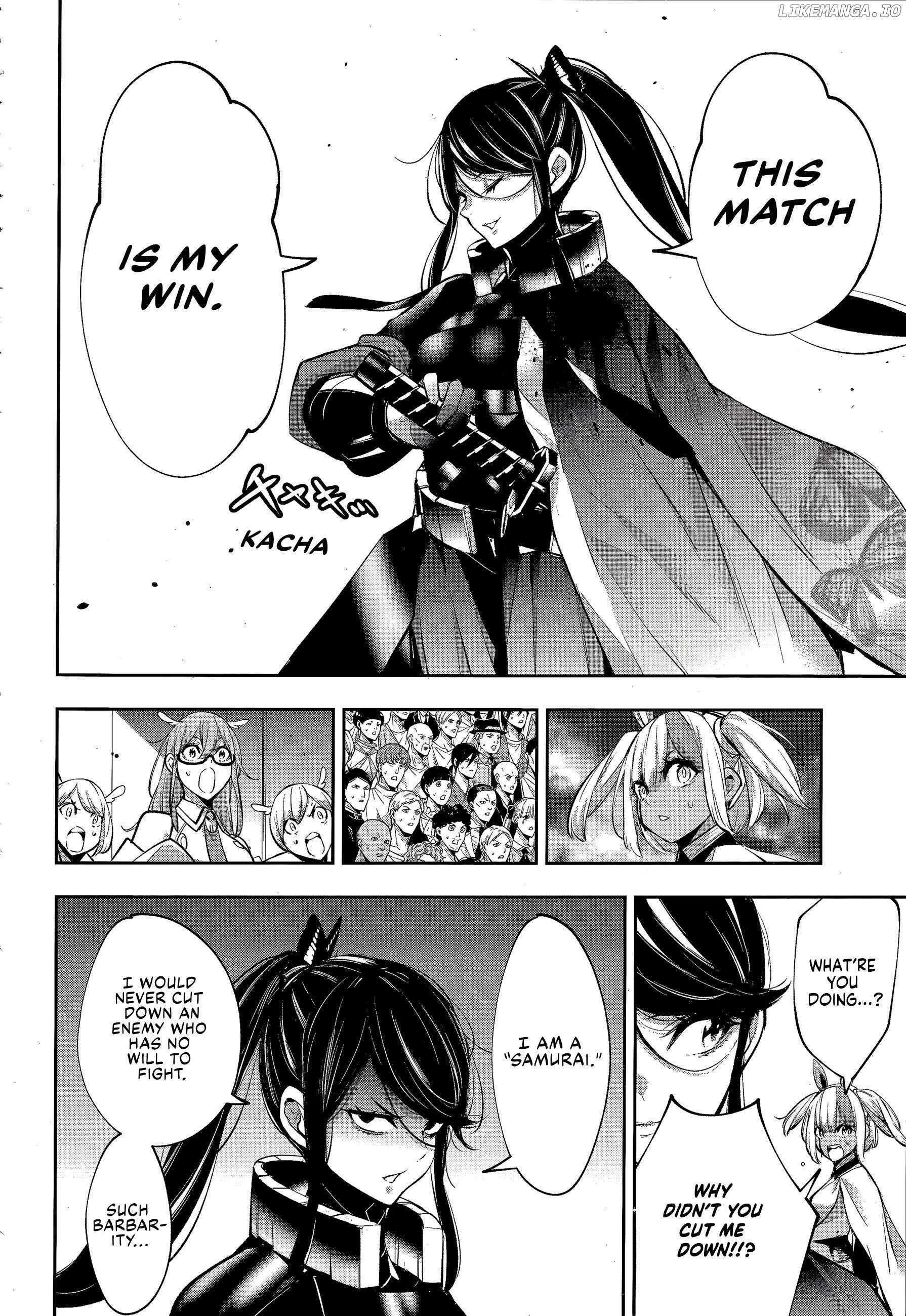 Majo Taisen: 32-nin no Isai no Majo wa Koroshiau Chapter 55 page 37 - 