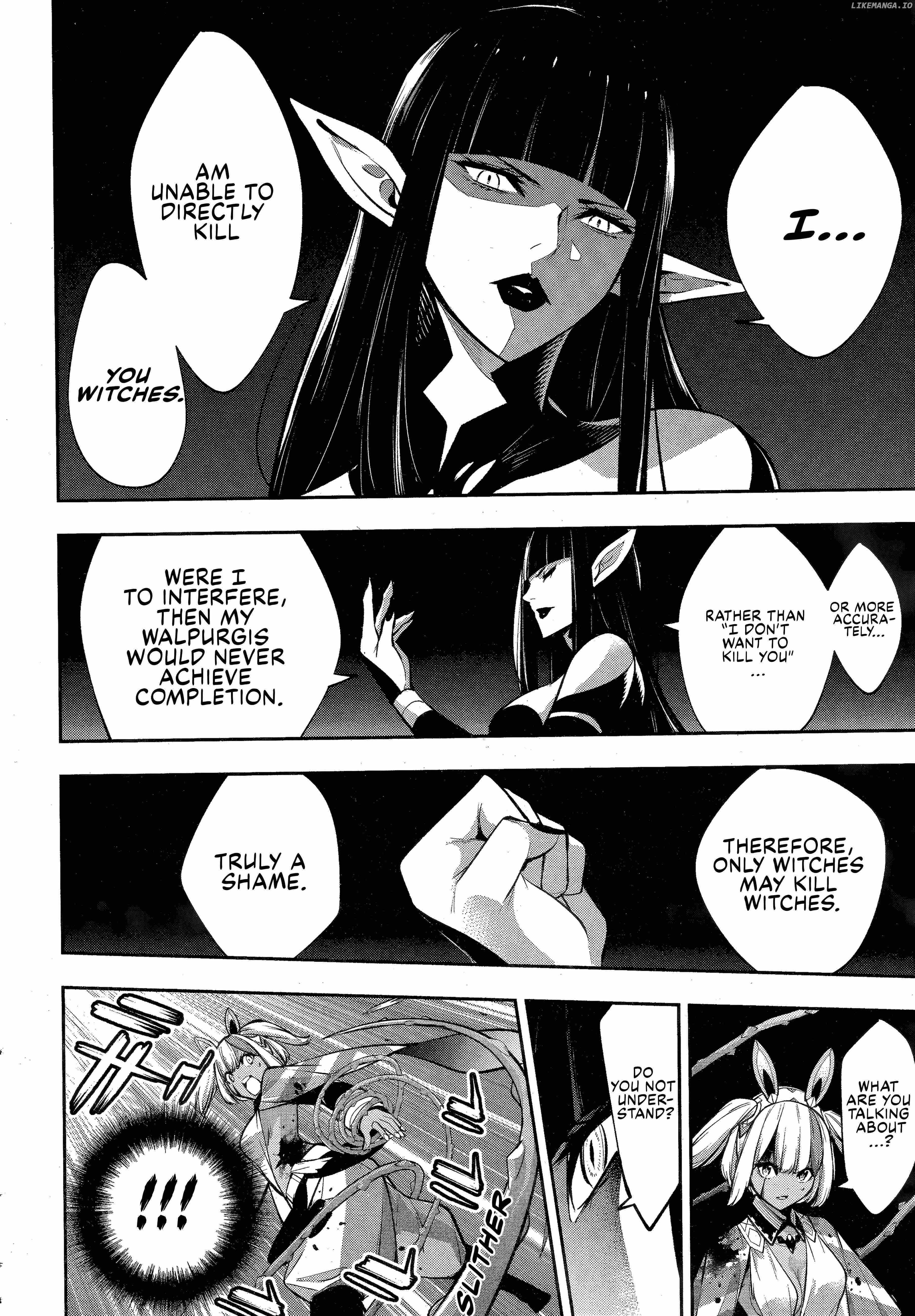 Majo Taisen: 32-nin no Isai no Majo wa Koroshiau Chapter 56 page 13 - 
