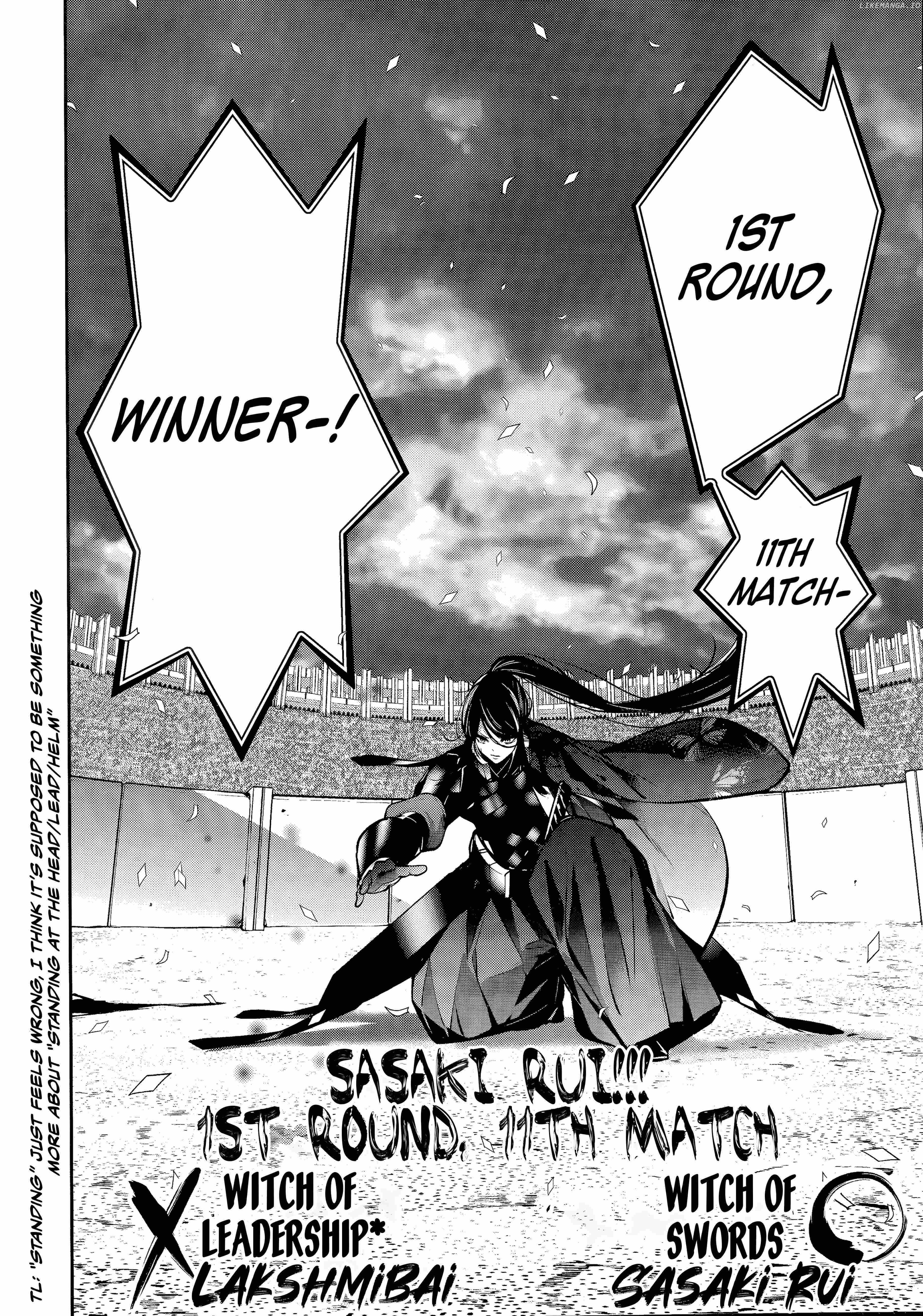 Majo Taisen: 32-nin no Isai no Majo wa Koroshiau Chapter 56 page 21 - 
