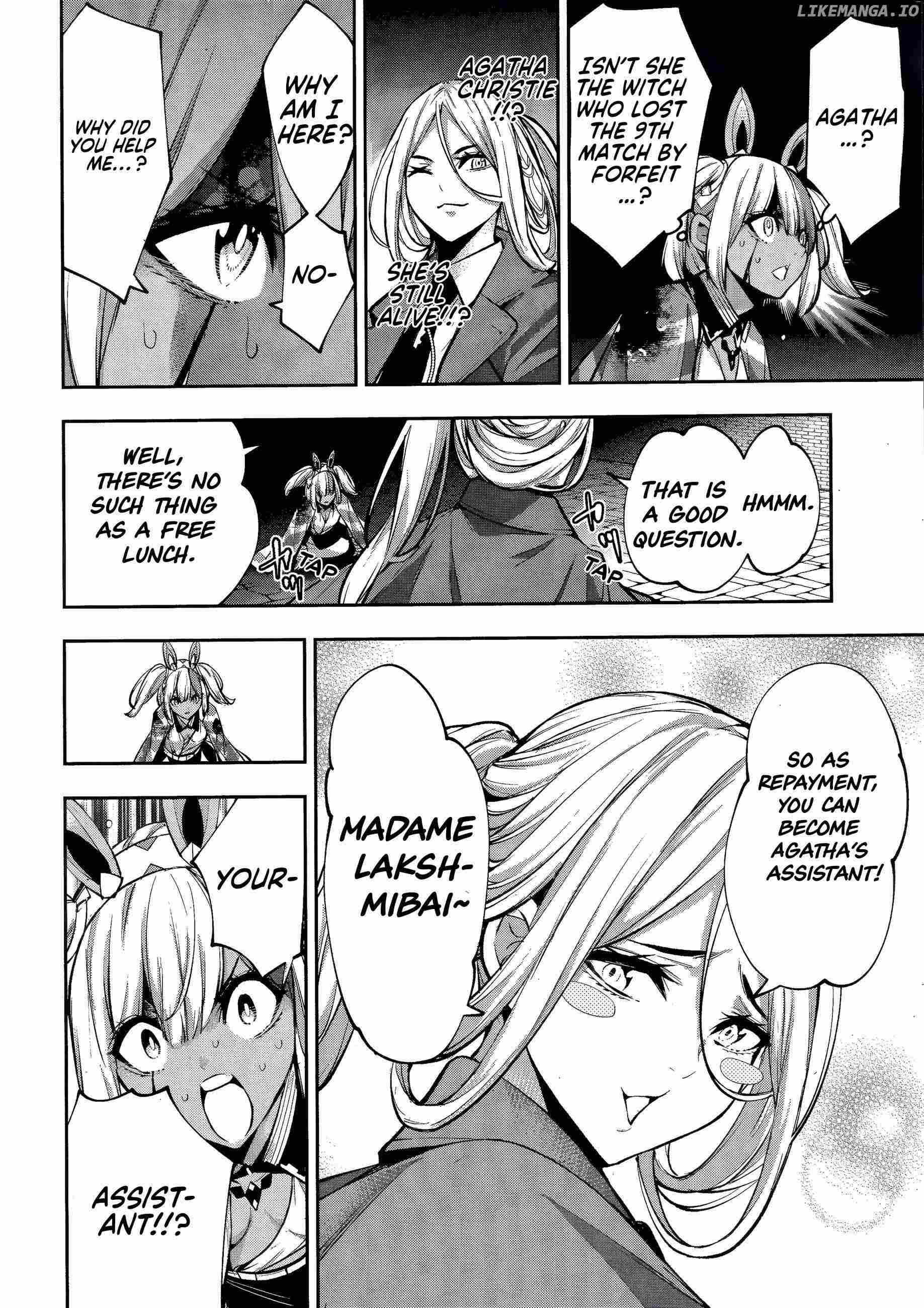 Majo Taisen: 32-nin no Isai no Majo wa Koroshiau Chapter 56 page 35 - 