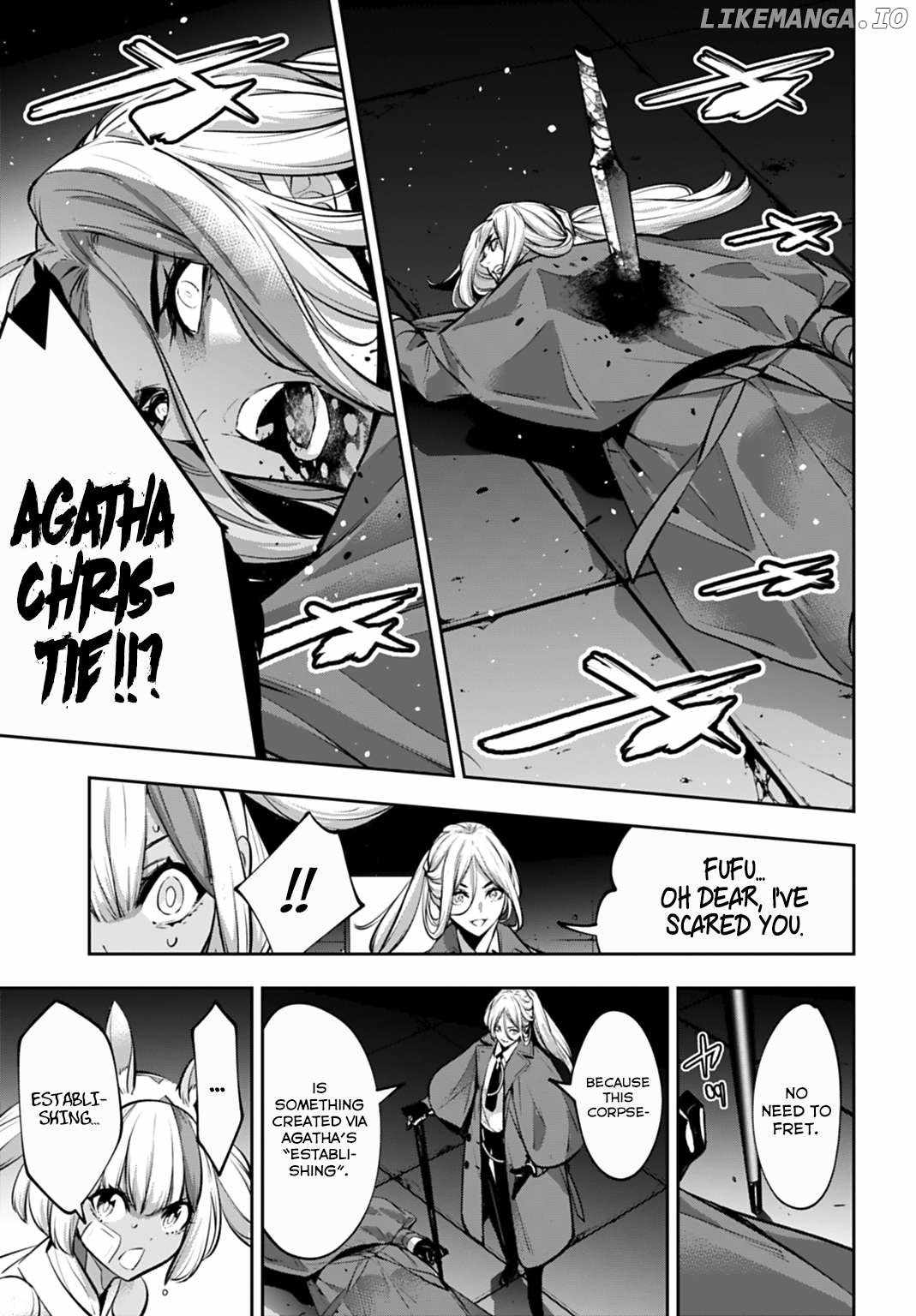 Majo Taisen: 32-nin no Isai no Majo wa Koroshiau Chapter 57 page 11 - 