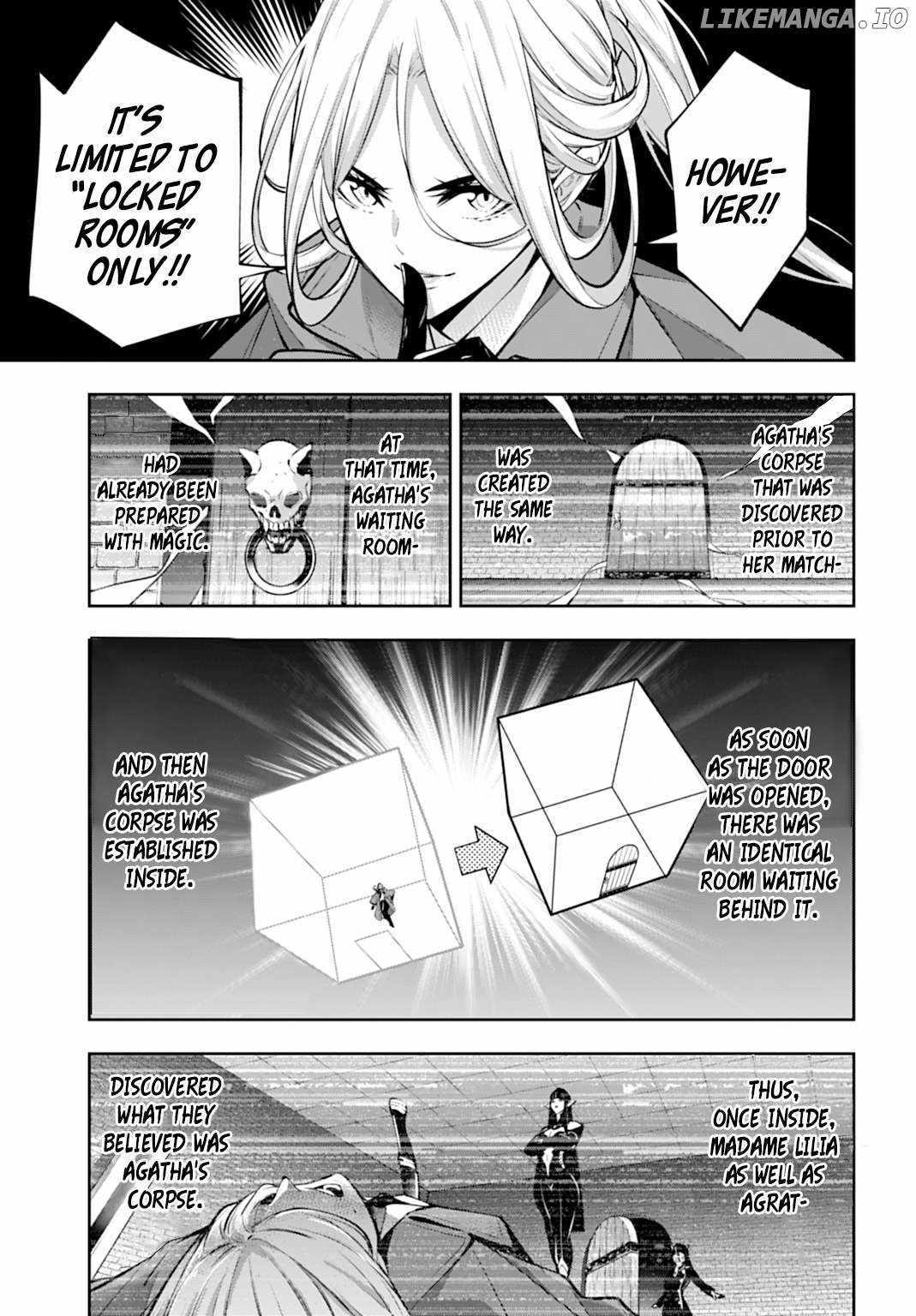 Majo Taisen: 32-nin no Isai no Majo wa Koroshiau Chapter 57 page 13 - 