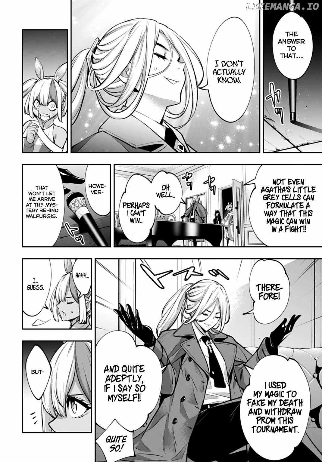 Majo Taisen: 32-nin no Isai no Majo wa Koroshiau Chapter 57 page 16 - 