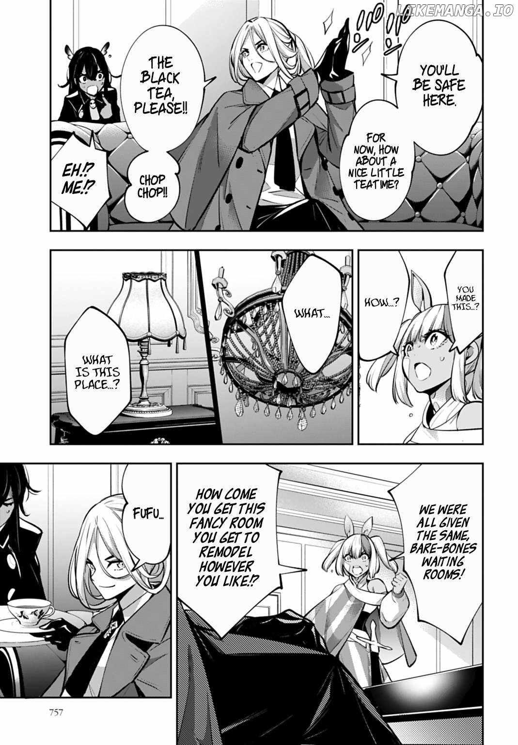 Majo Taisen: 32-nin no Isai no Majo wa Koroshiau Chapter 57 page 3 - 