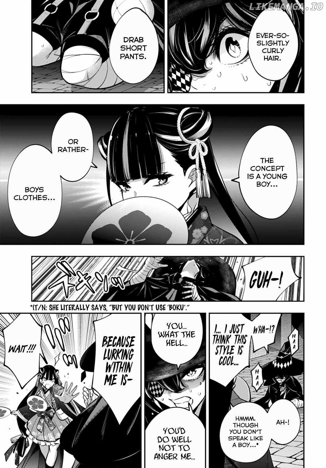 Majo Taisen: 32-nin no Isai no Majo wa Koroshiau Chapter 57 page 21 - 