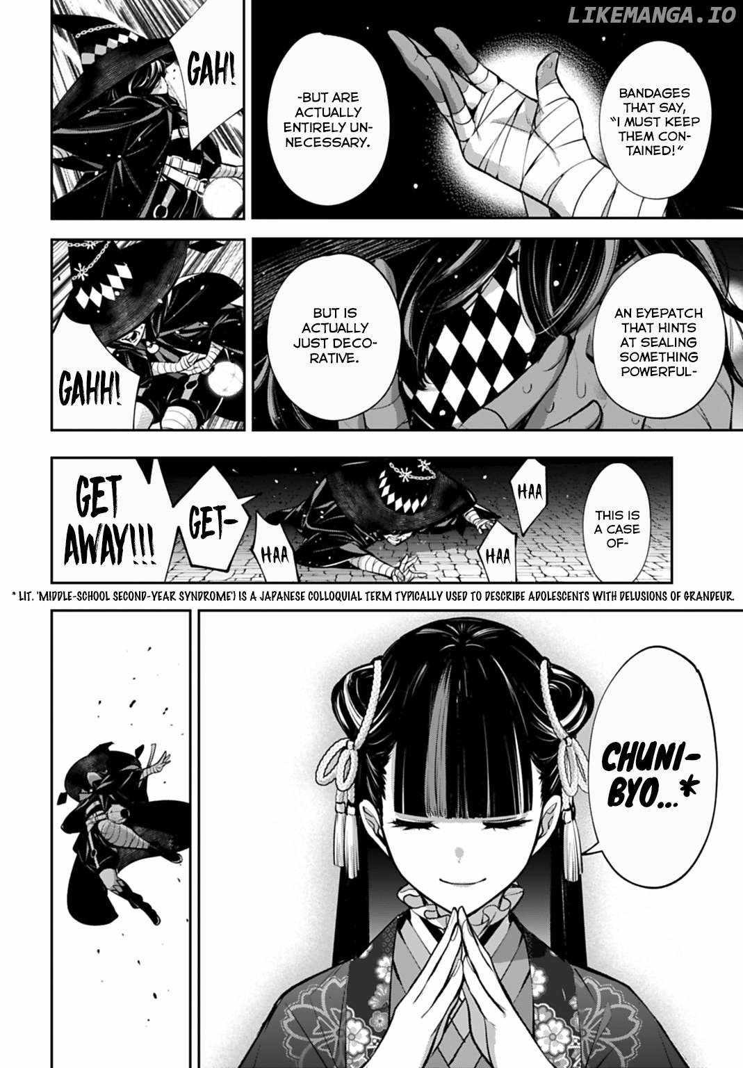 Majo Taisen: 32-nin no Isai no Majo wa Koroshiau Chapter 57 page 22 - 