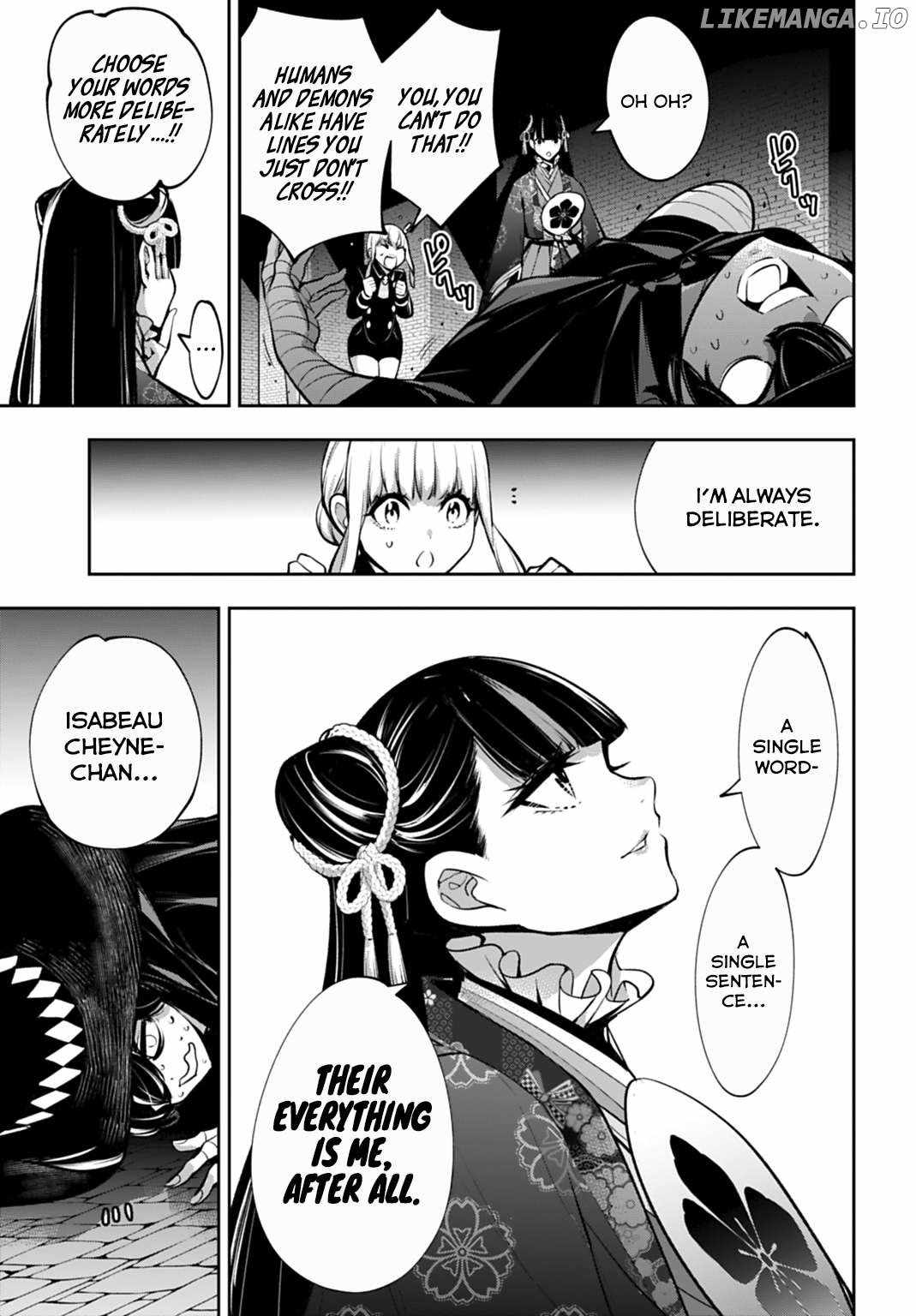 Majo Taisen: 32-nin no Isai no Majo wa Koroshiau Chapter 57 page 23 - 