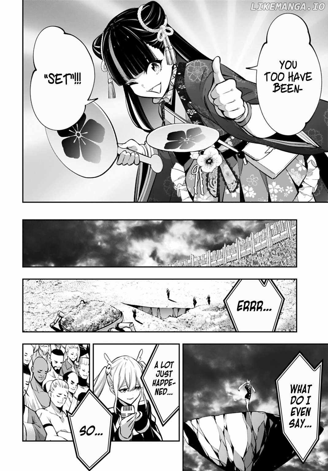 Majo Taisen: 32-nin no Isai no Majo wa Koroshiau Chapter 57 page 24 - 