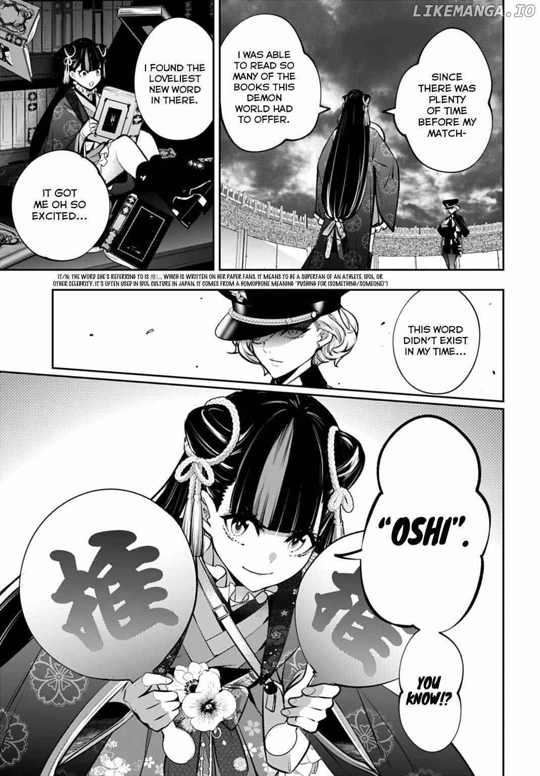 Majo Taisen: 32-nin no Isai no Majo wa Koroshiau Chapter 57 page 35 - 