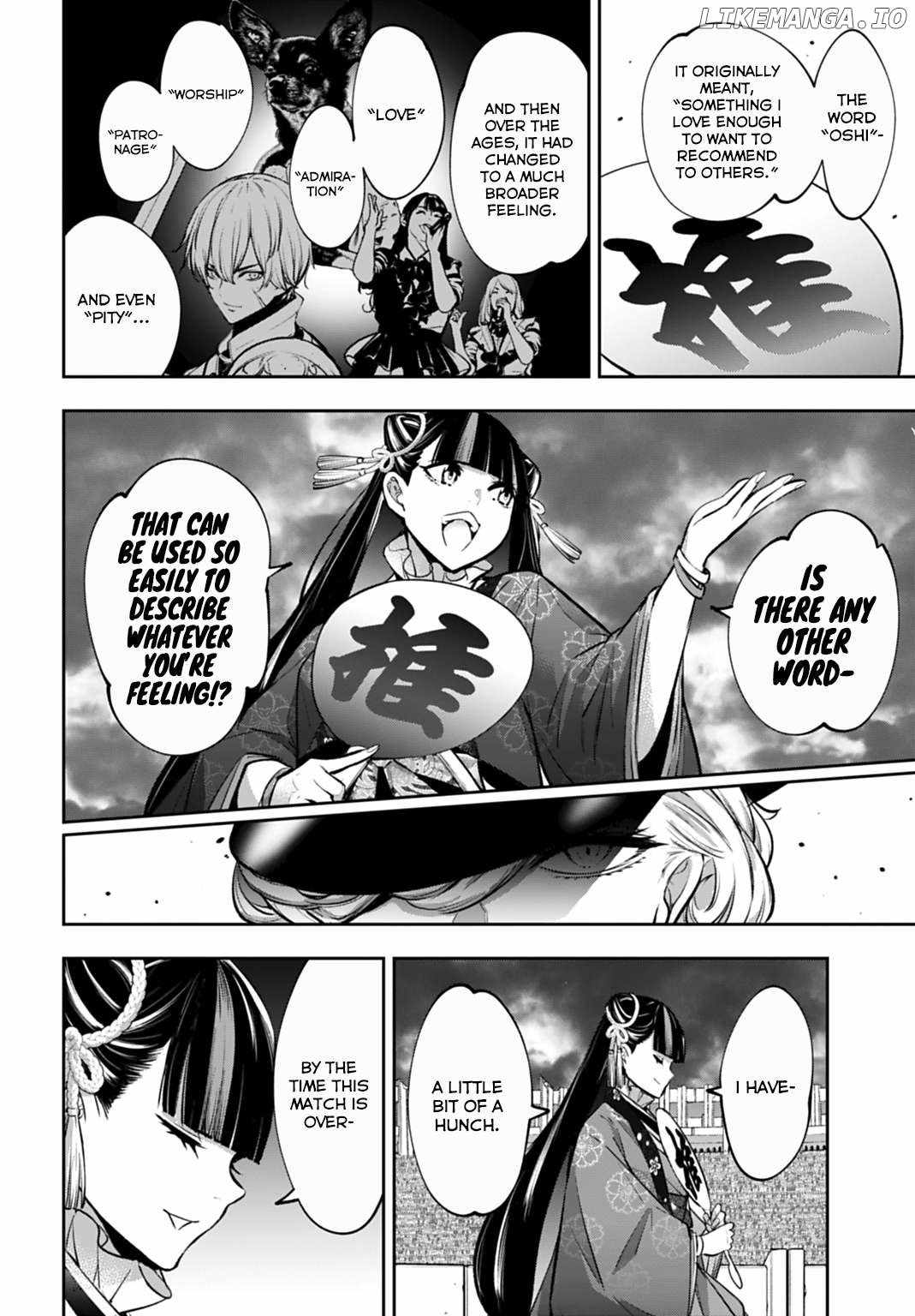 Majo Taisen: 32-nin no Isai no Majo wa Koroshiau Chapter 57 page 36 - 