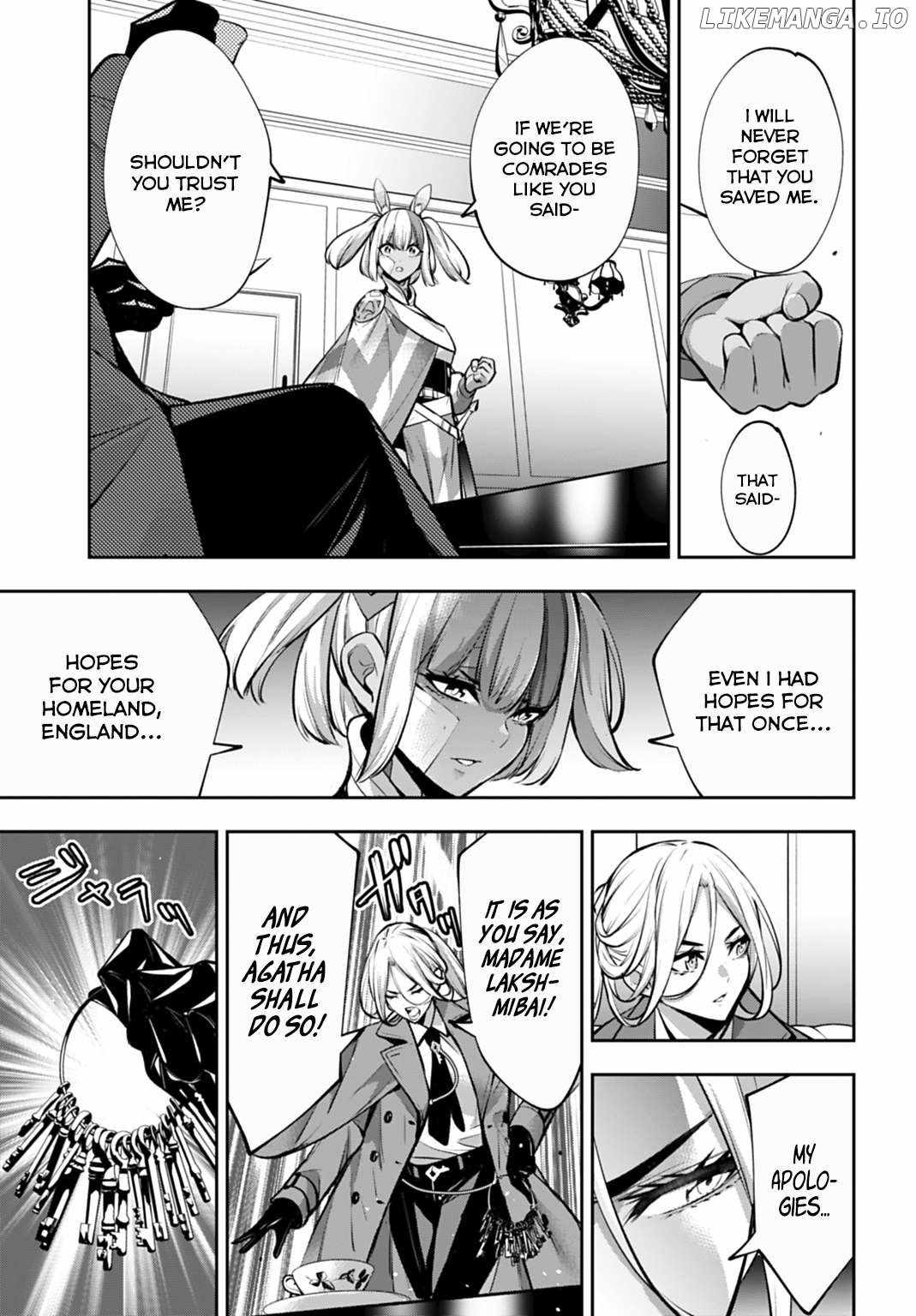 Majo Taisen: 32-nin no Isai no Majo wa Koroshiau Chapter 57 page 5 - 
