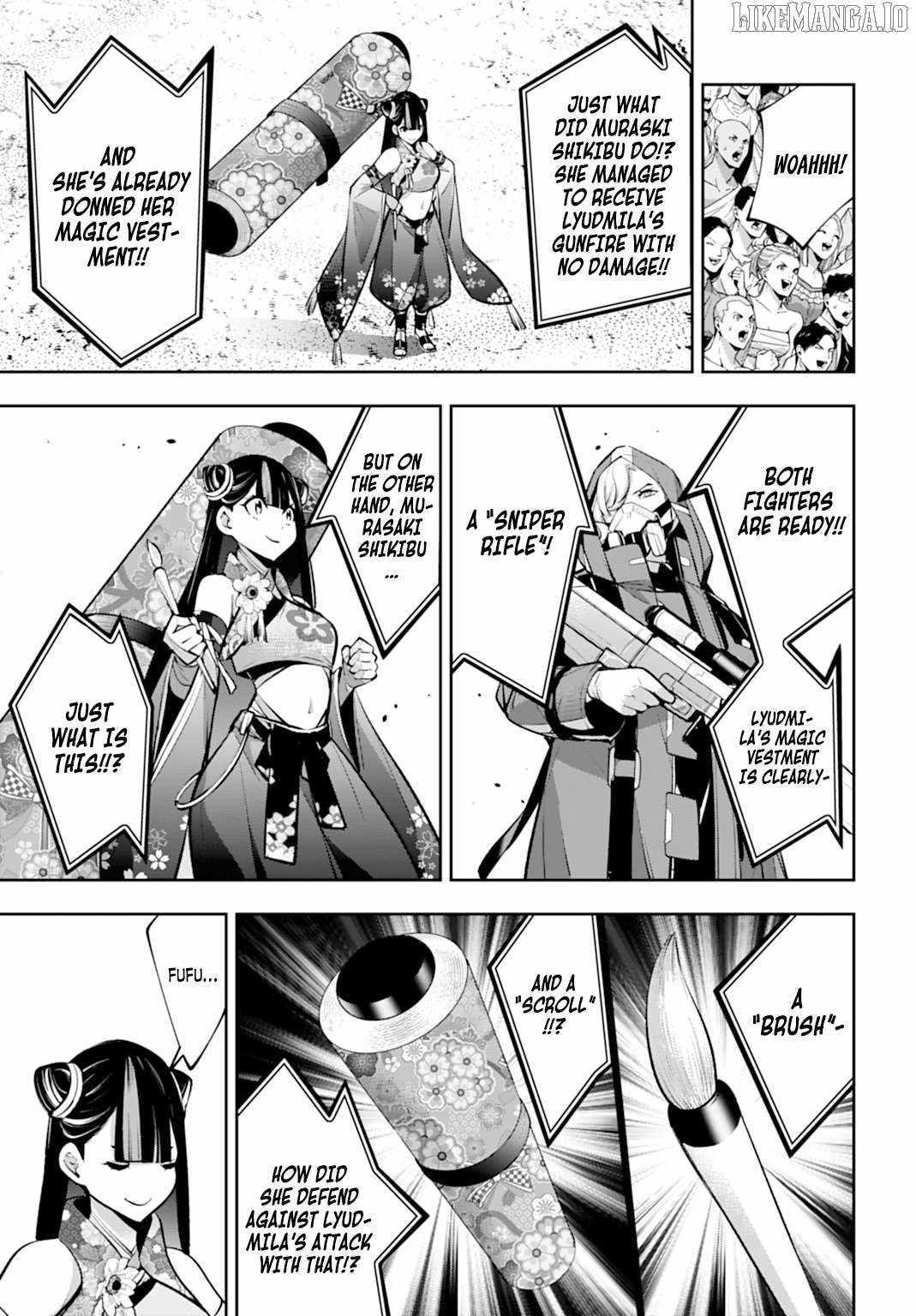 Majo Taisen: 32-nin no Isai no Majo wa Koroshiau Chapter 58 page 11 - 
