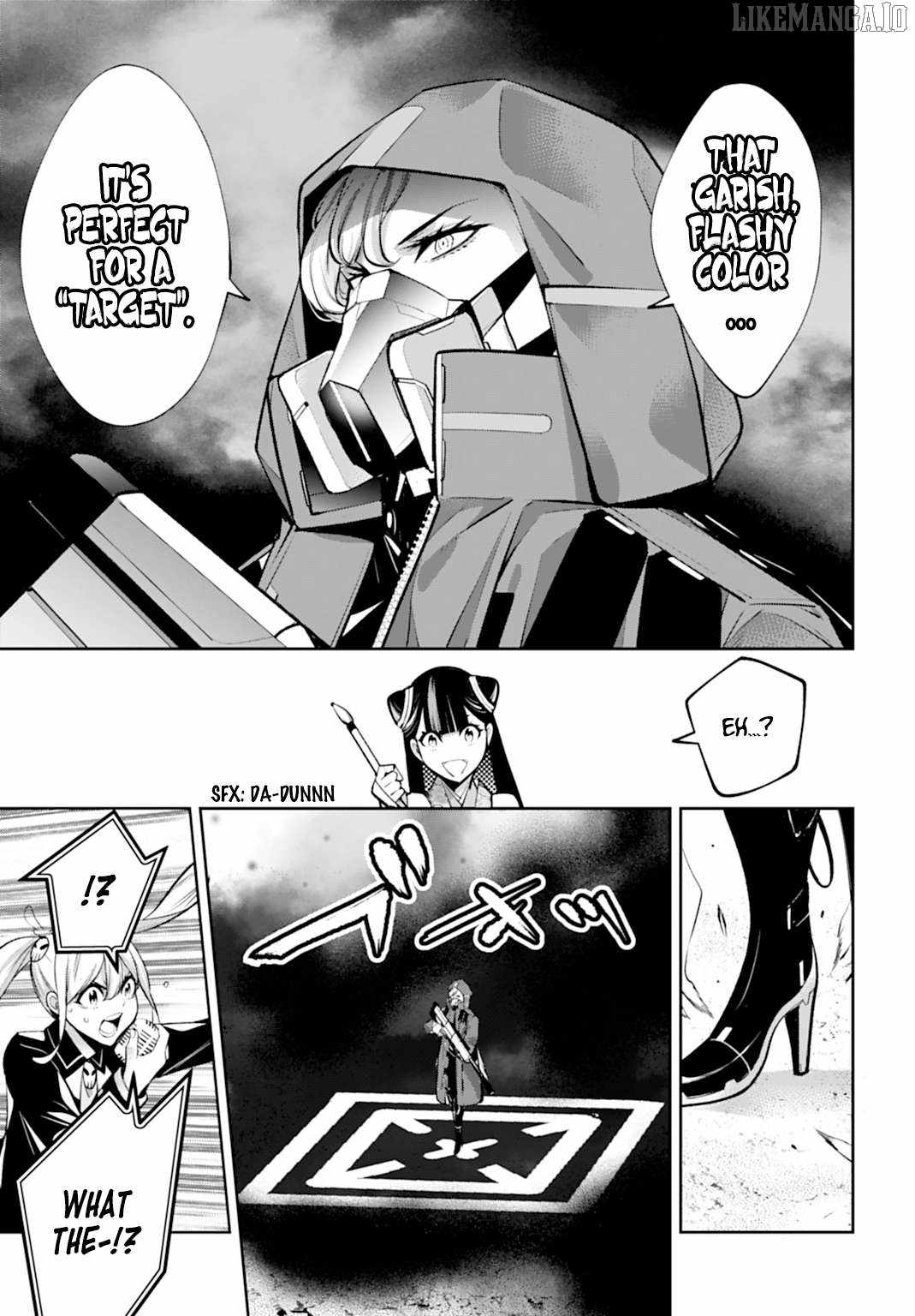 Majo Taisen: 32-nin no Isai no Majo wa Koroshiau Chapter 58 page 13 - 