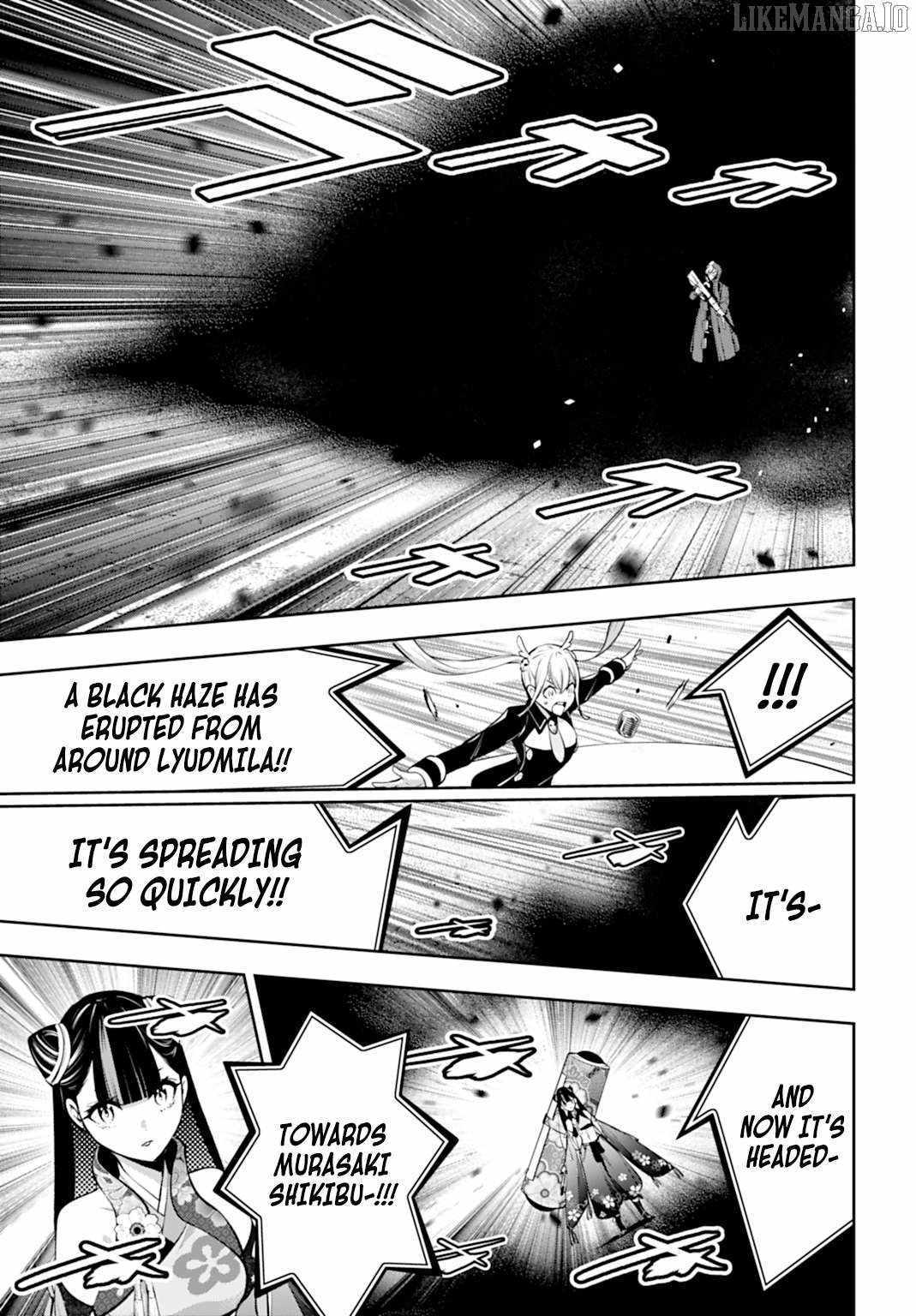 Majo Taisen: 32-nin no Isai no Majo wa Koroshiau Chapter 58 page 15 - 