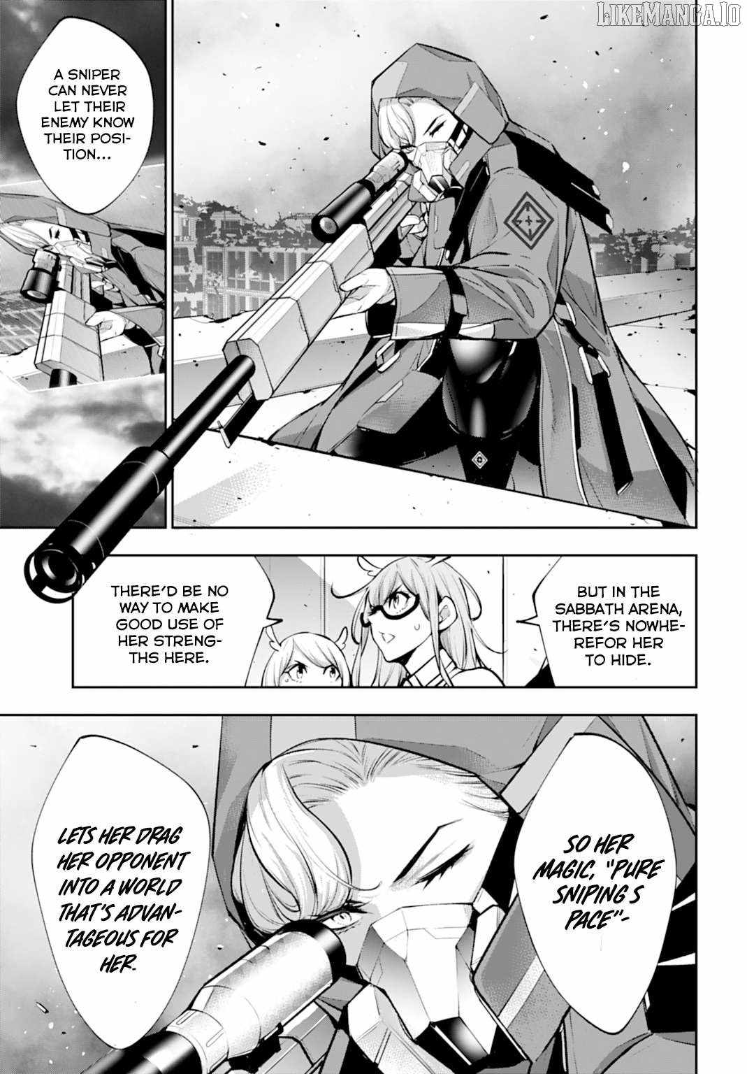 Majo Taisen: 32-nin no Isai no Majo wa Koroshiau Chapter 58 page 23 - 
