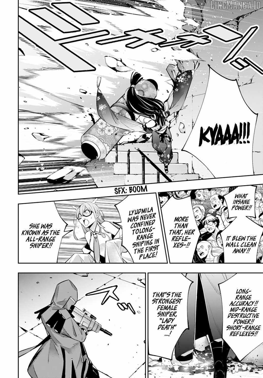 Majo Taisen: 32-nin no Isai no Majo wa Koroshiau Chapter 58 page 28 - 