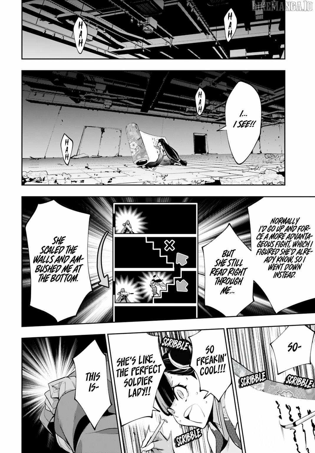 Majo Taisen: 32-nin no Isai no Majo wa Koroshiau Chapter 59 page 12 - 
