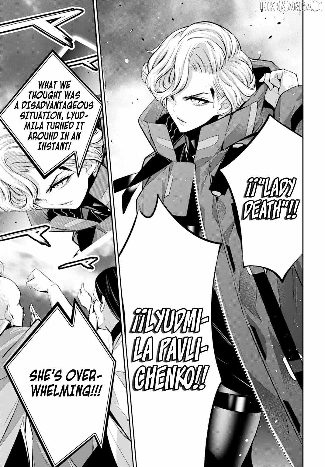 Majo Taisen: 32-nin no Isai no Majo wa Koroshiau Chapter 59 page 13 - 