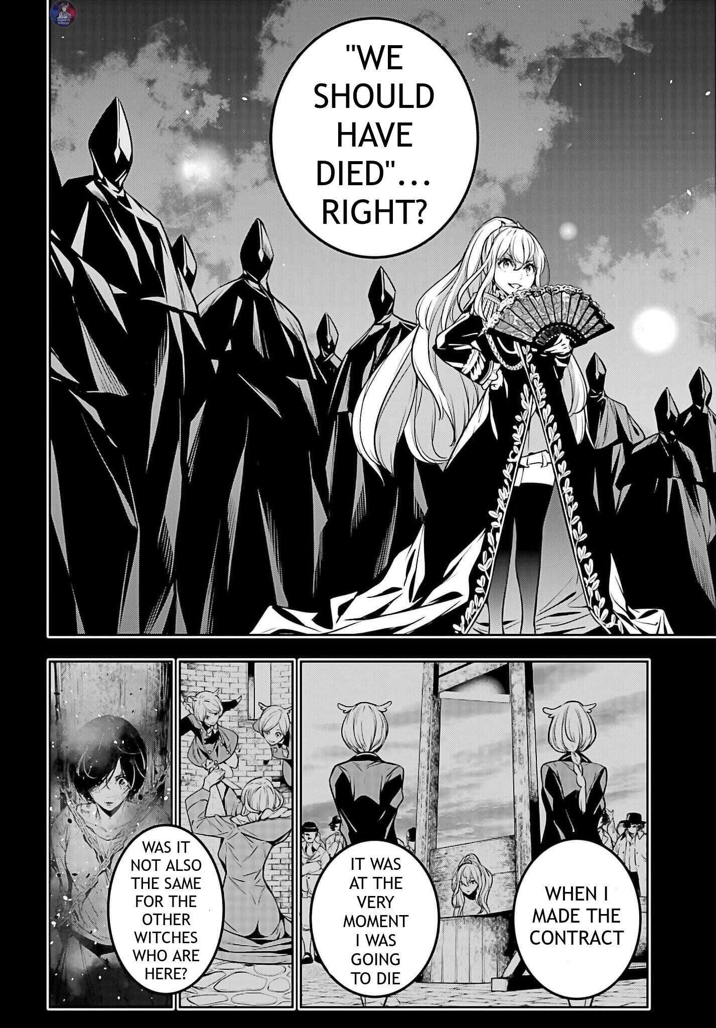 Majo Taisen: 32-nin no Isai no Majo wa Koroshiau Chapter 6 page 12 - 