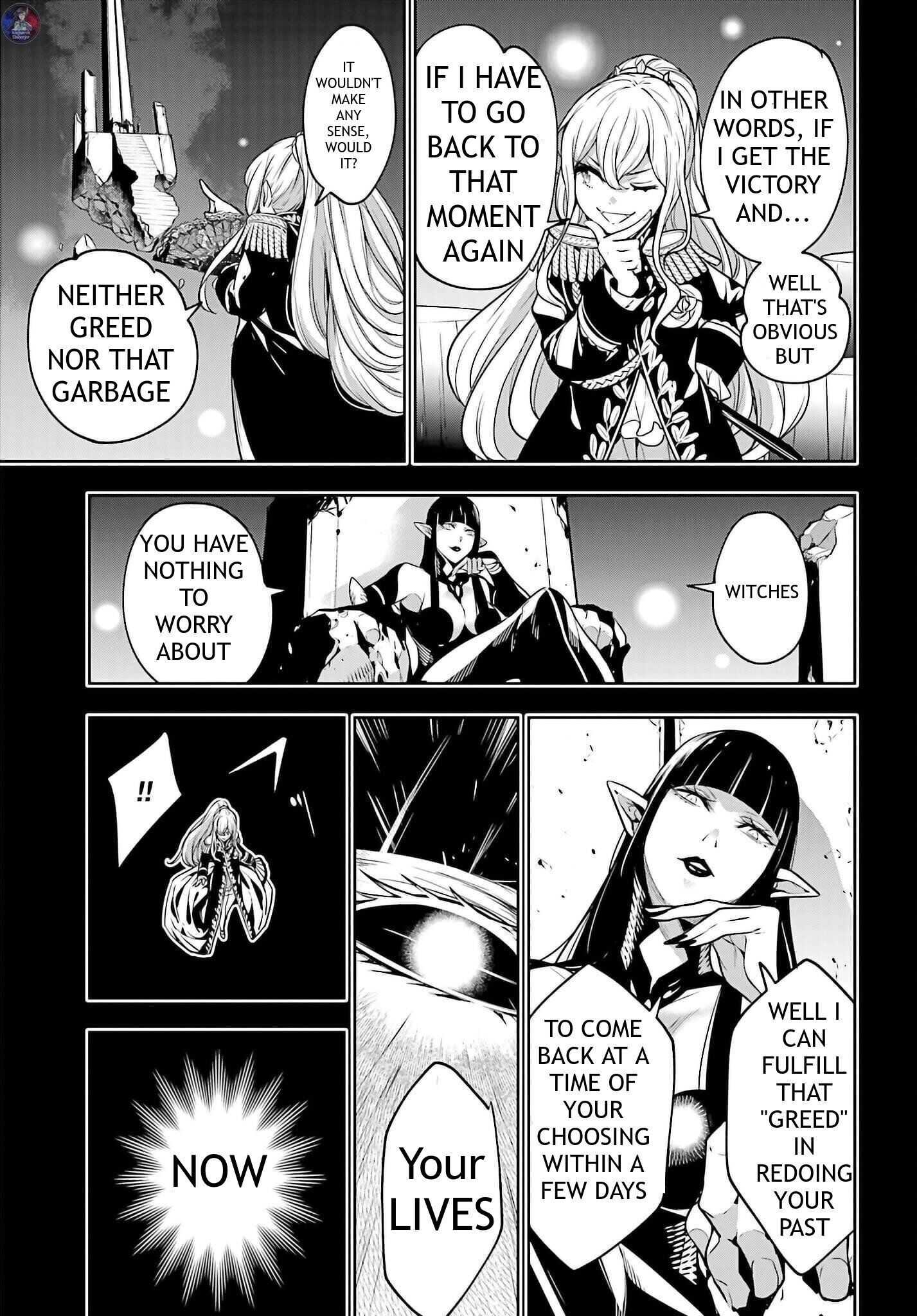 Majo Taisen: 32-nin no Isai no Majo wa Koroshiau Chapter 6 page 13 - 