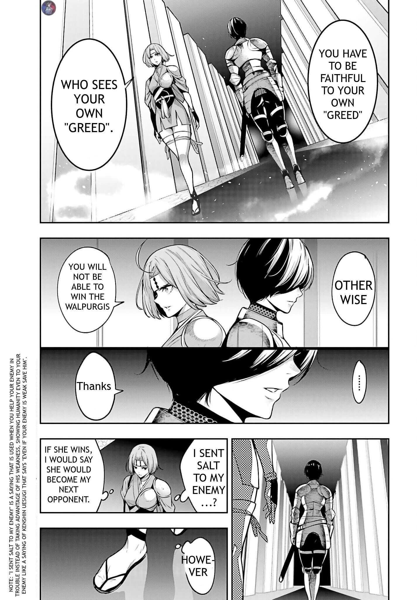 Majo Taisen: 32-nin no Isai no Majo wa Koroshiau Chapter 6 page 17 - 