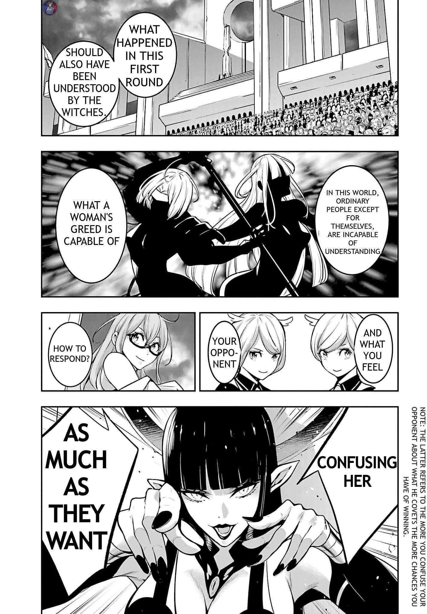 Majo Taisen: 32-nin no Isai no Majo wa Koroshiau Chapter 6 page 27 - 