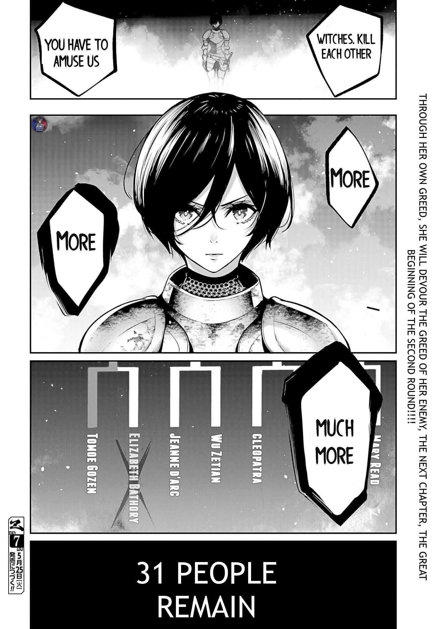 Majo Taisen: 32-nin no Isai no Majo wa Koroshiau Chapter 6 page 29 - 