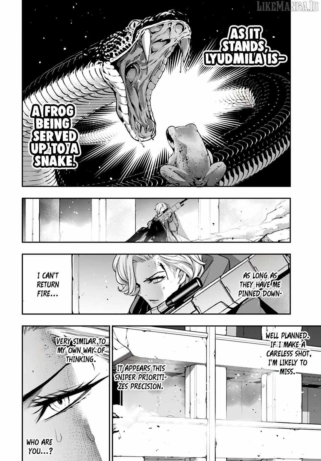 Majo Taisen: 32-nin no Isai no Majo wa Koroshiau Chapter 60 page 14 - 
