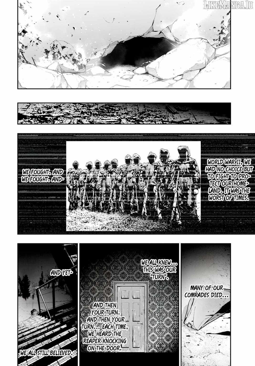 Majo Taisen: 32-nin no Isai no Majo wa Koroshiau Chapter 60 page 22 - 