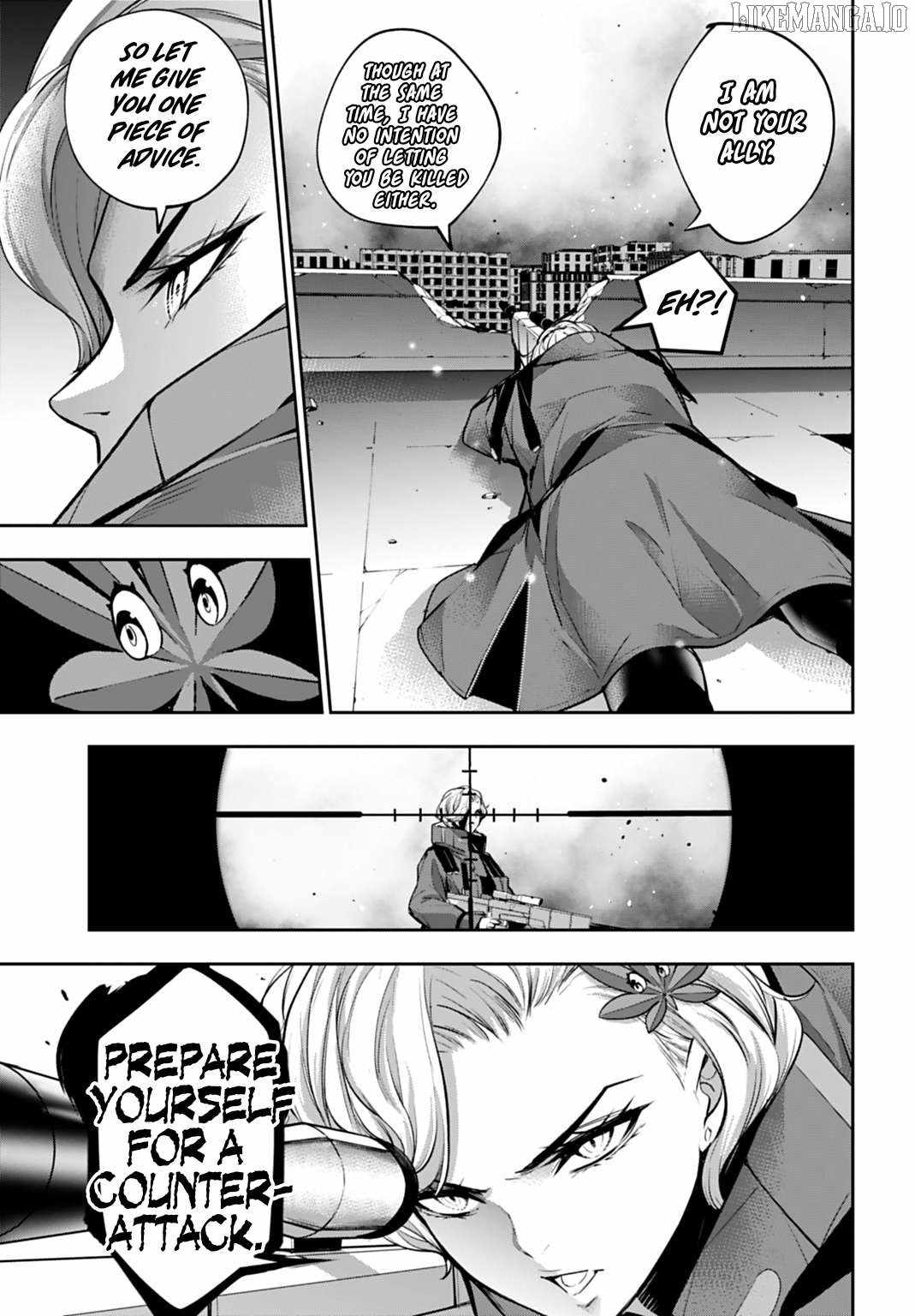 Majo Taisen: 32-nin no Isai no Majo wa Koroshiau Chapter 60 page 27 - 