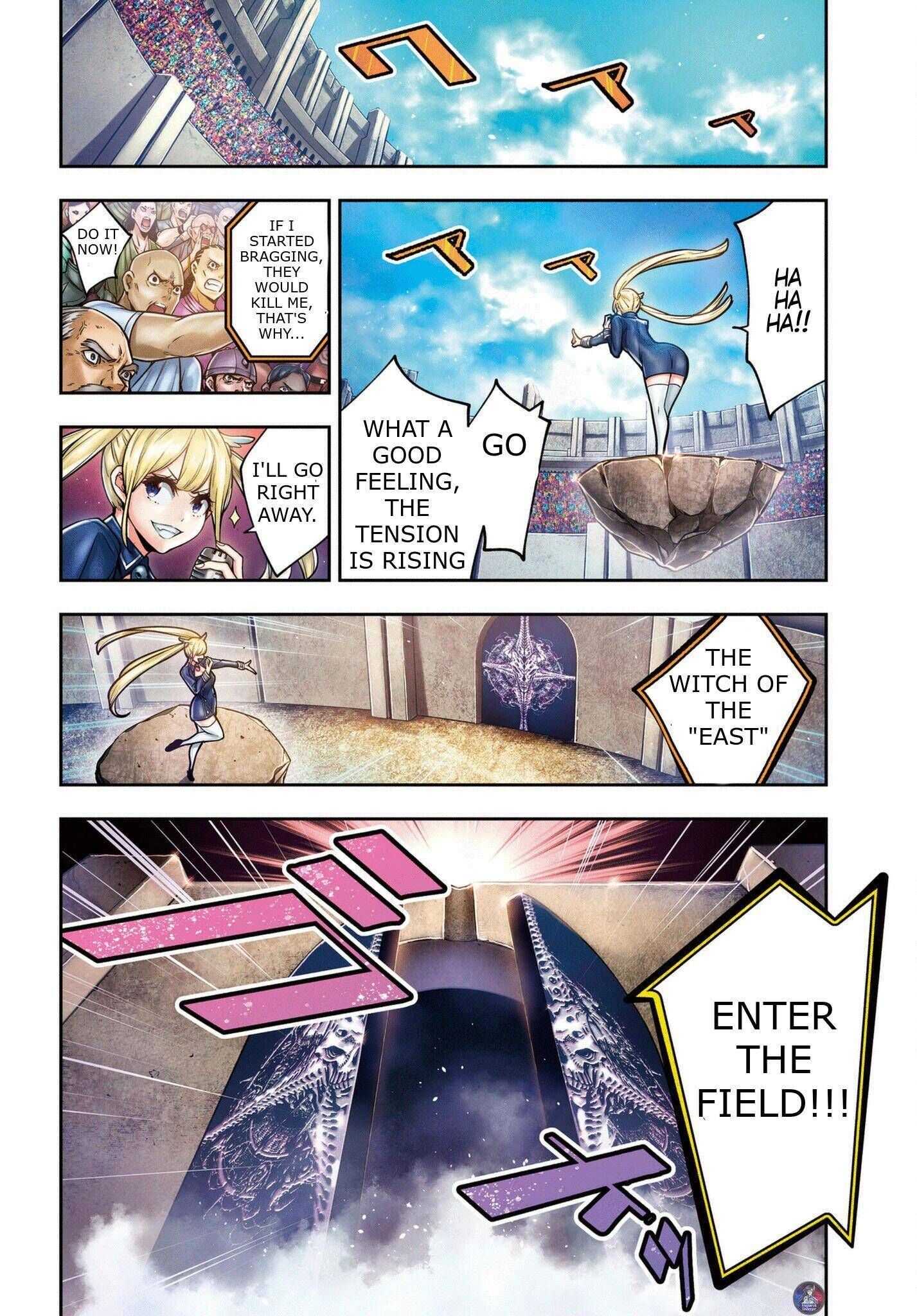 Majo Taisen: 32-nin no Isai no Majo wa Koroshiau Chapter 7 page 3 - 