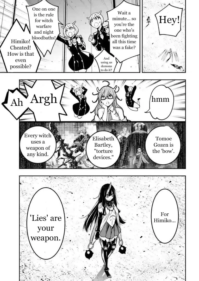 Majo Taisen - The War of Greedy Witches Chapter 16 page 13 - 