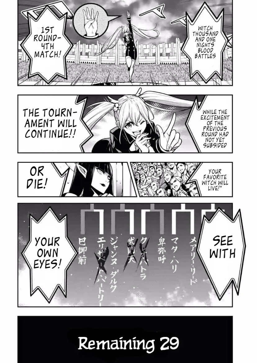 Majo Taisen - The War of Greedy Witches Chapter 17 page 1 - 