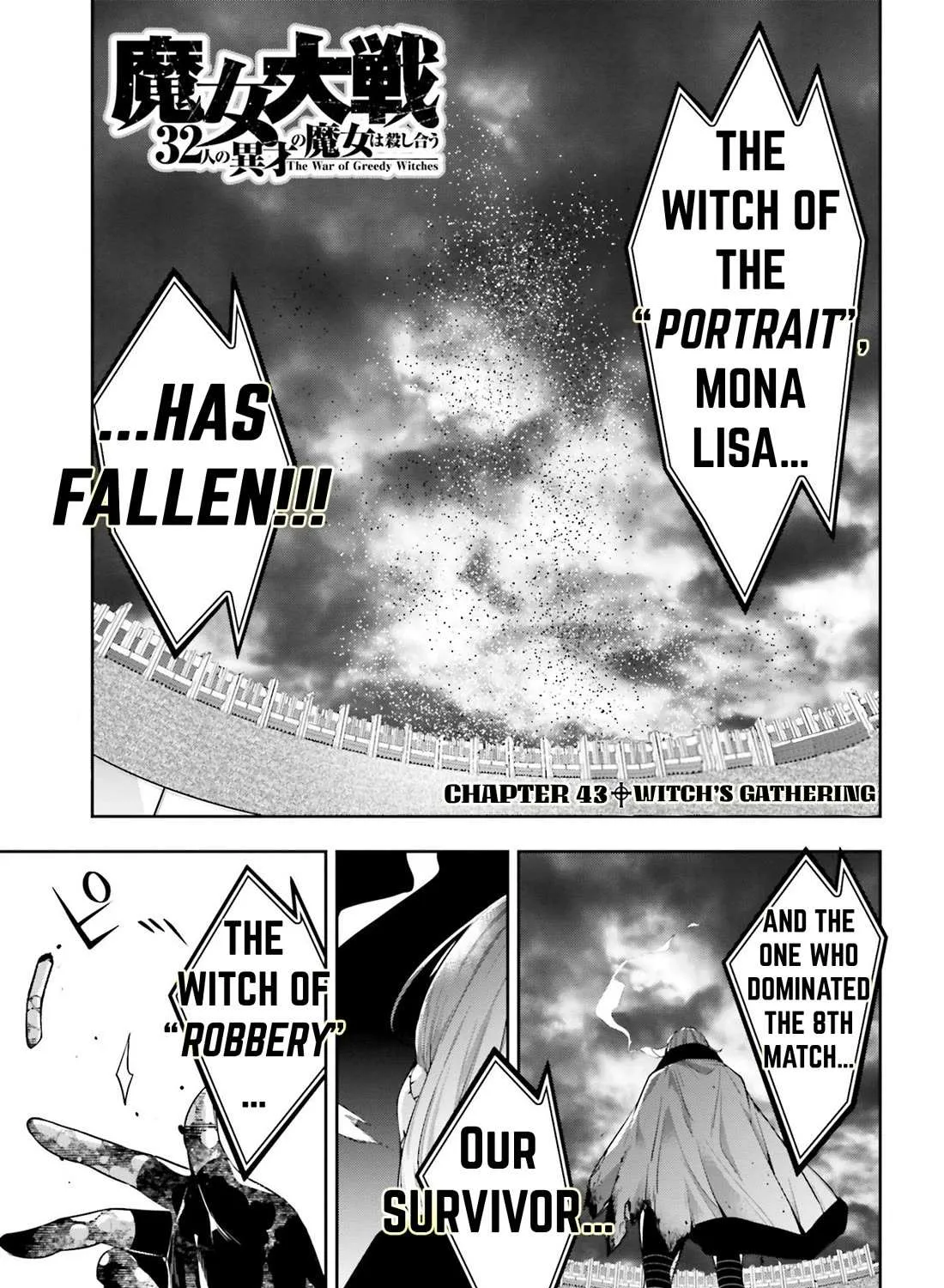 Majo Taisen - The War of Greedy Witches Chapter 43 page 1 - 