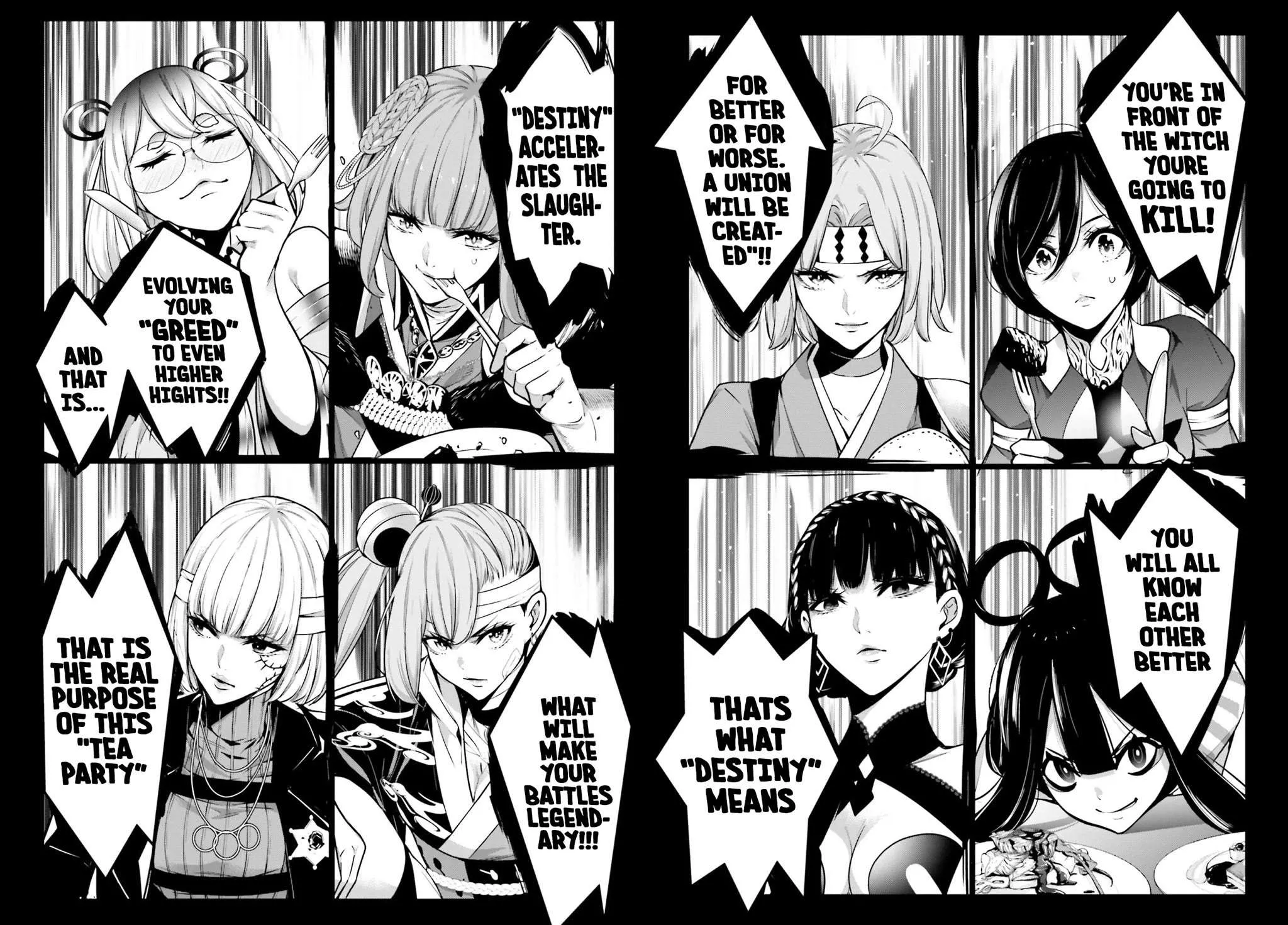 Majo Taisen - The War of Greedy Witches Chapter 43 page 34 - 