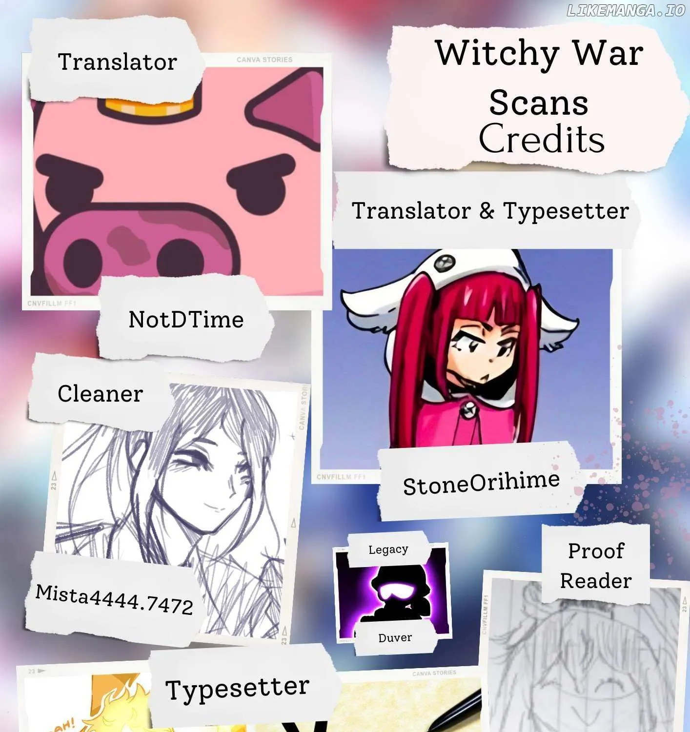 Majo Taisen - The War of Greedy Witches Chapter 46 page 1 - 
