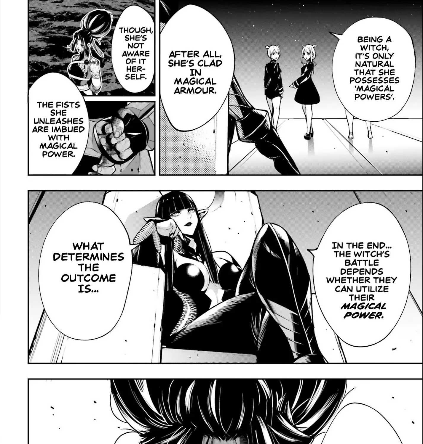 Majo Taisen - The War of Greedy Witches Chapter 49 page 3 - 